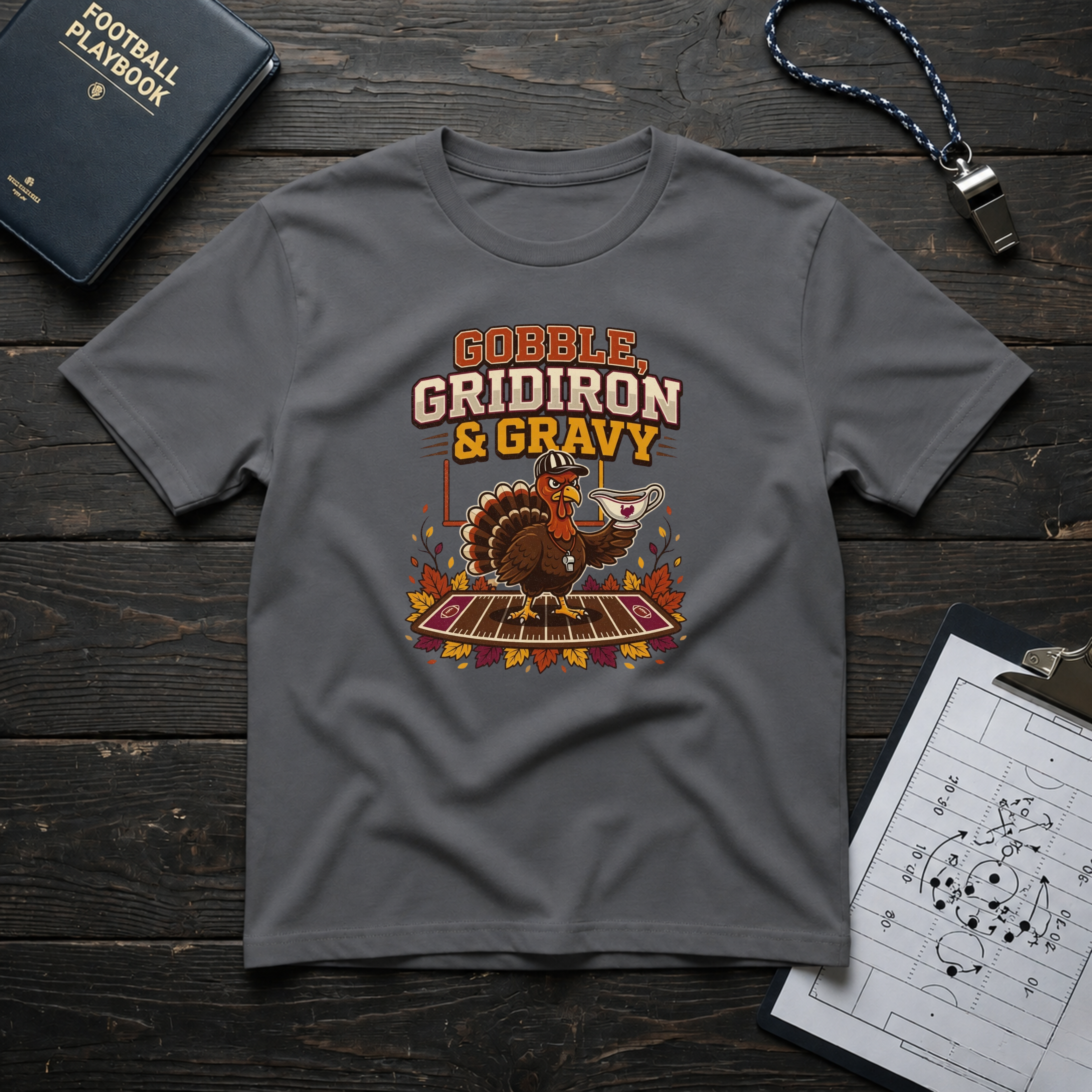 Gobble, Gridiron & Gravy T-Shirt