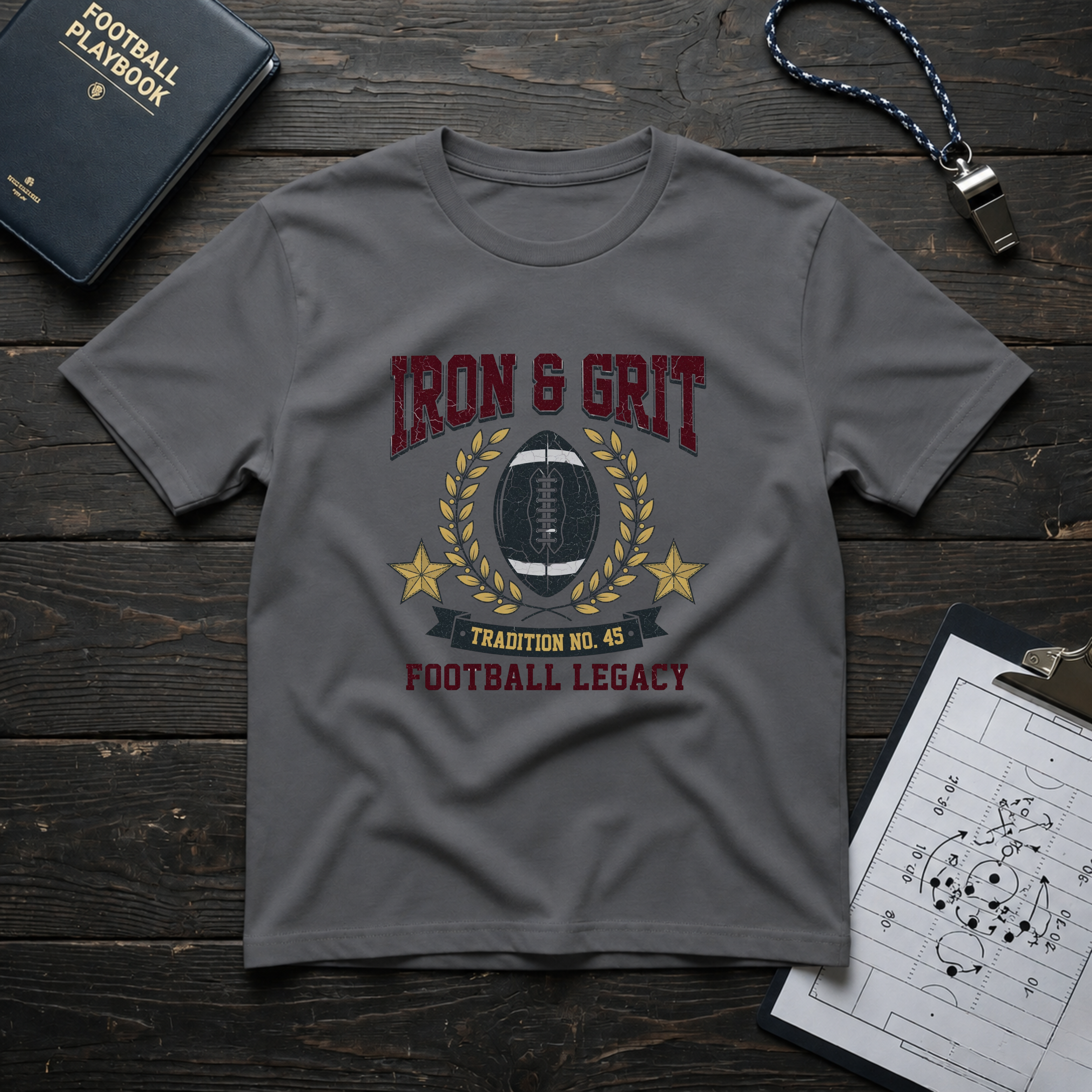 Iron & Grit Football Legacy T-Shirt