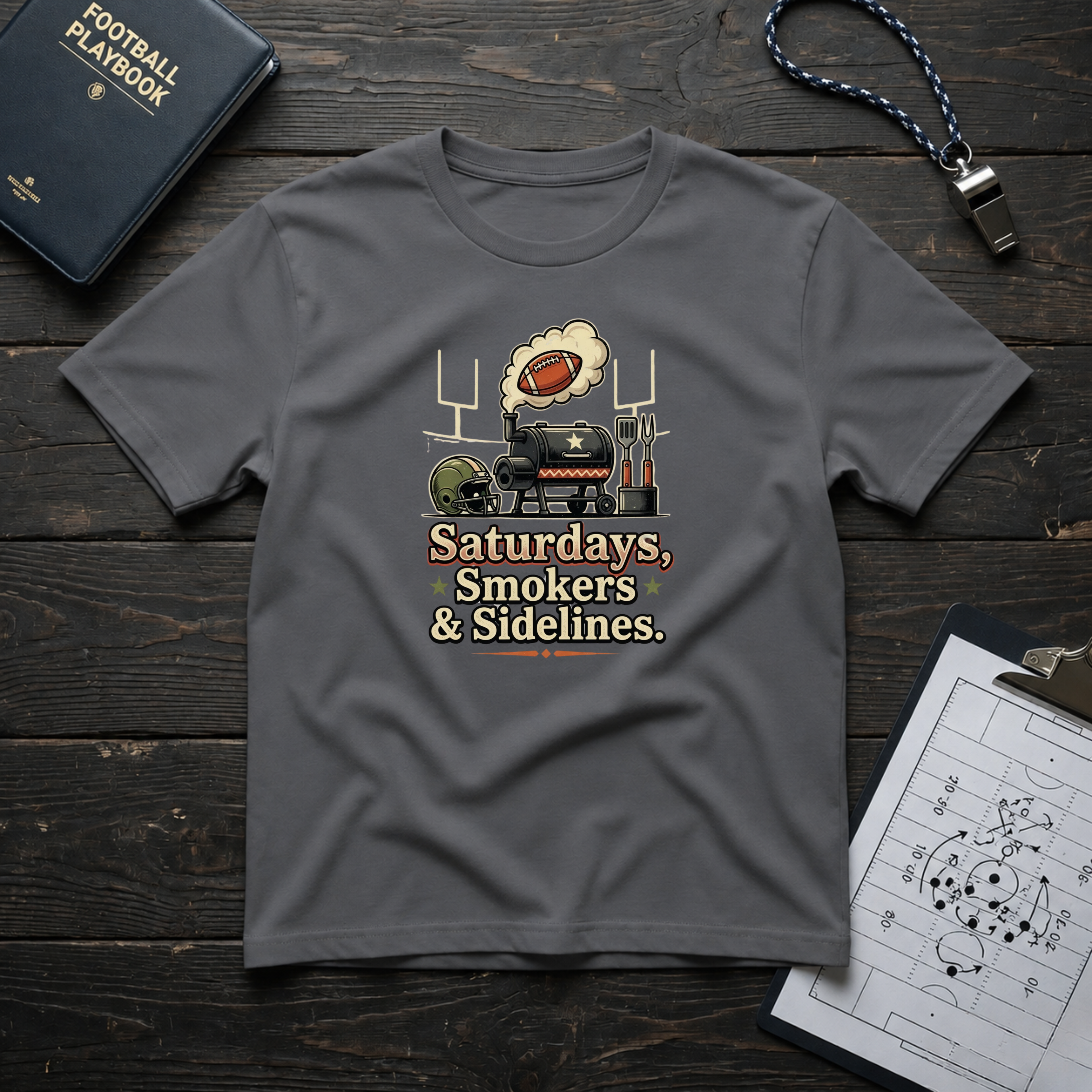 Saturdays, Smokers & Sidelines T-Shirt