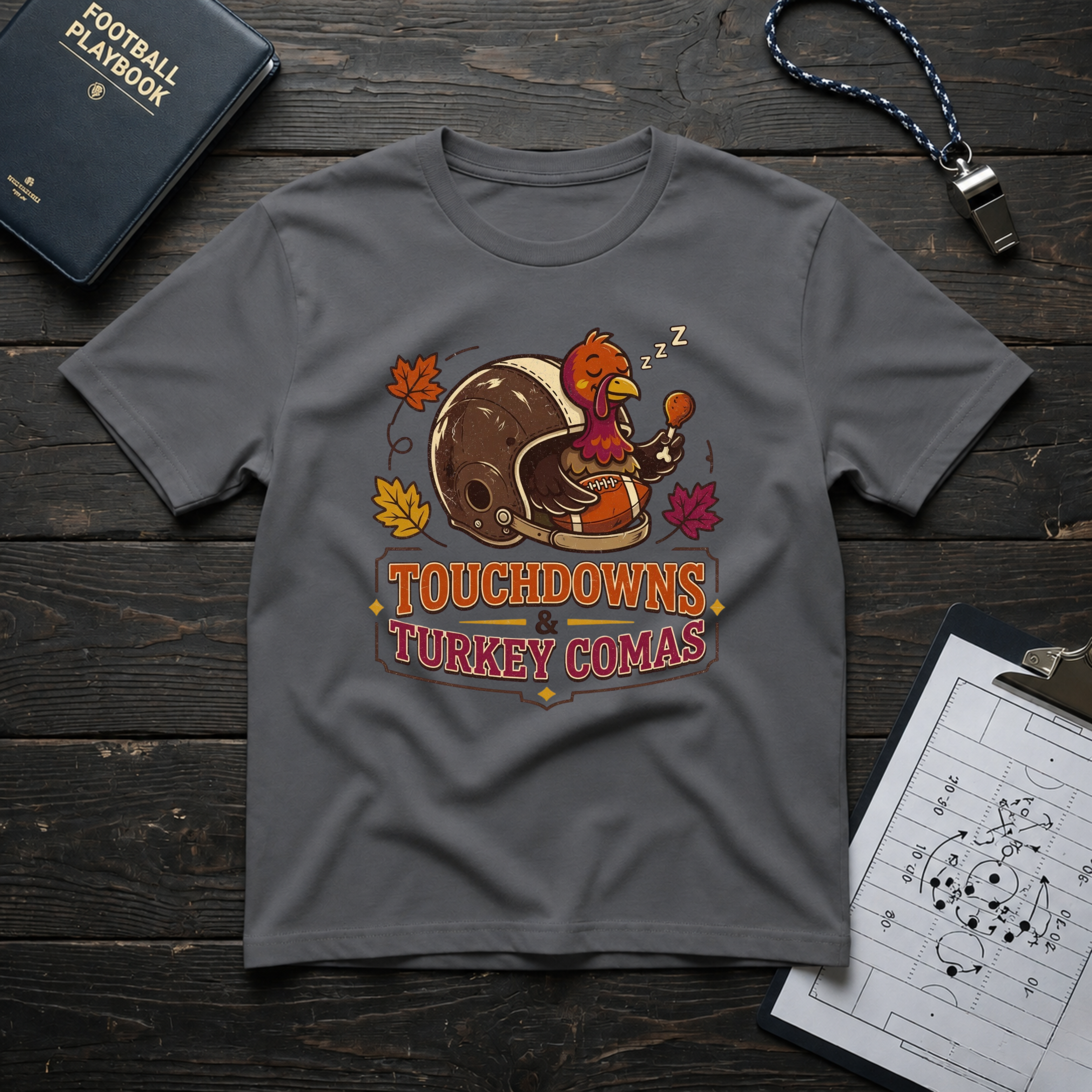 Touchdowns & Turkey Comas T-Shirt