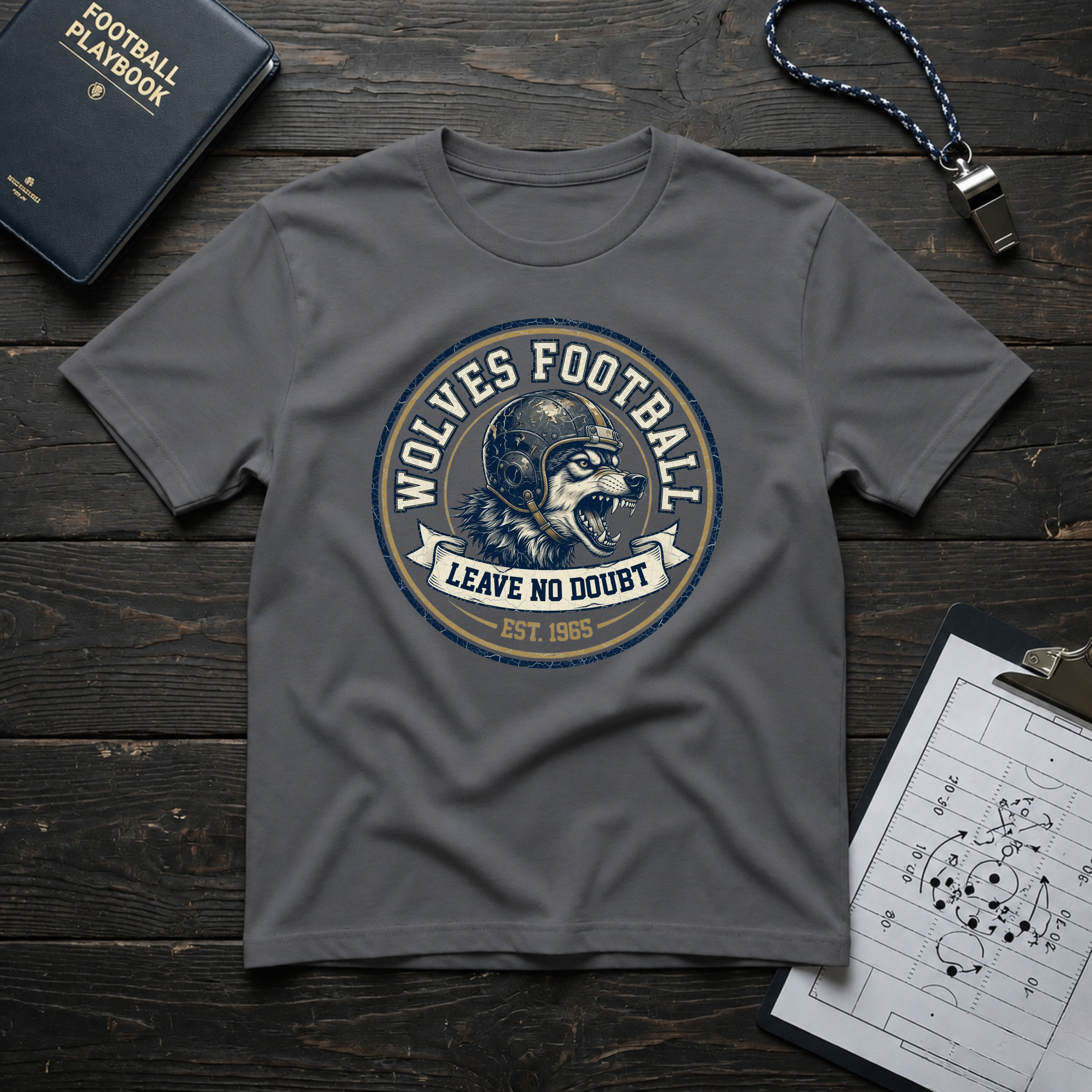 Wolves Football – Leave No Doubt T-Shirt