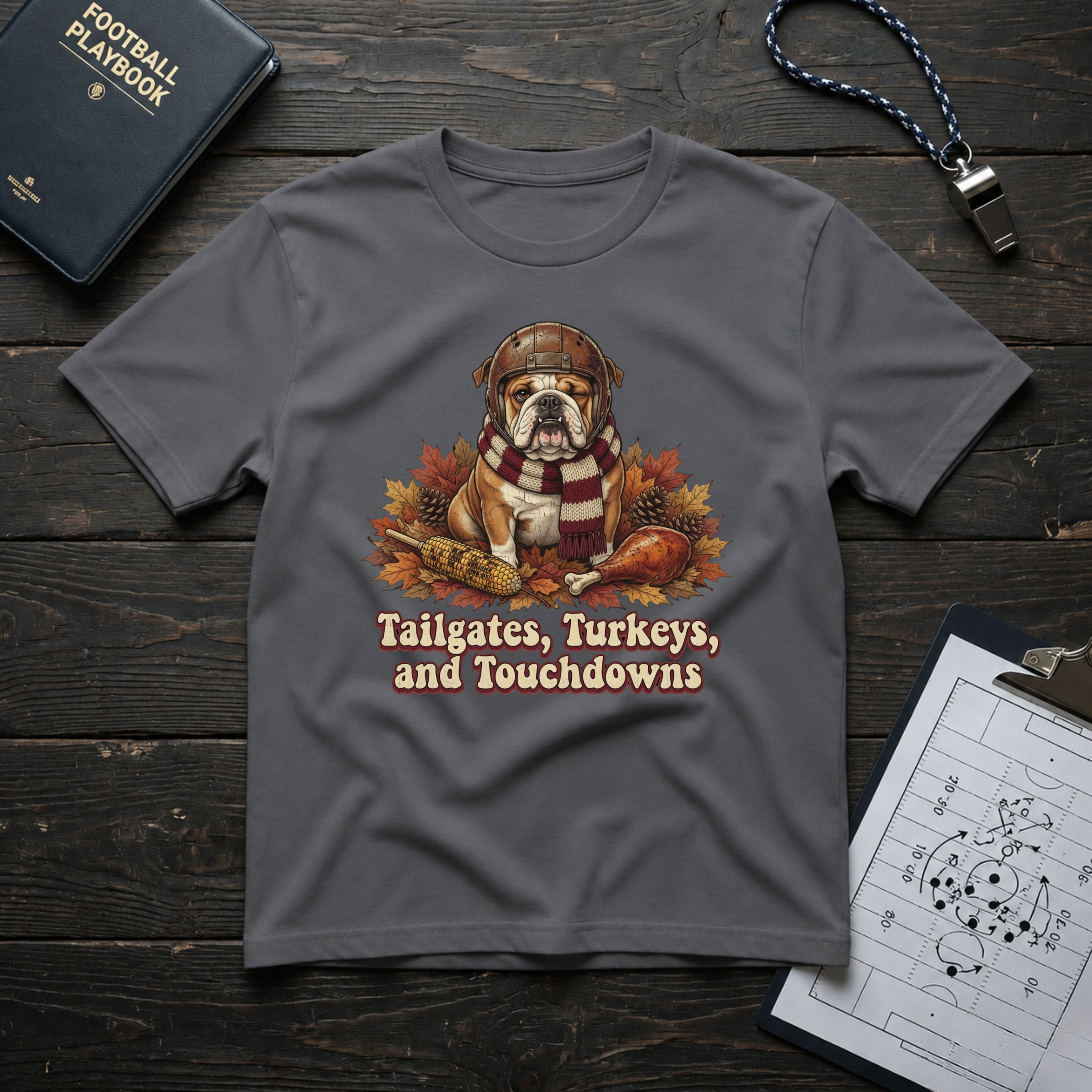 Tailgates, Turkeys & Touchdown T-Shirt