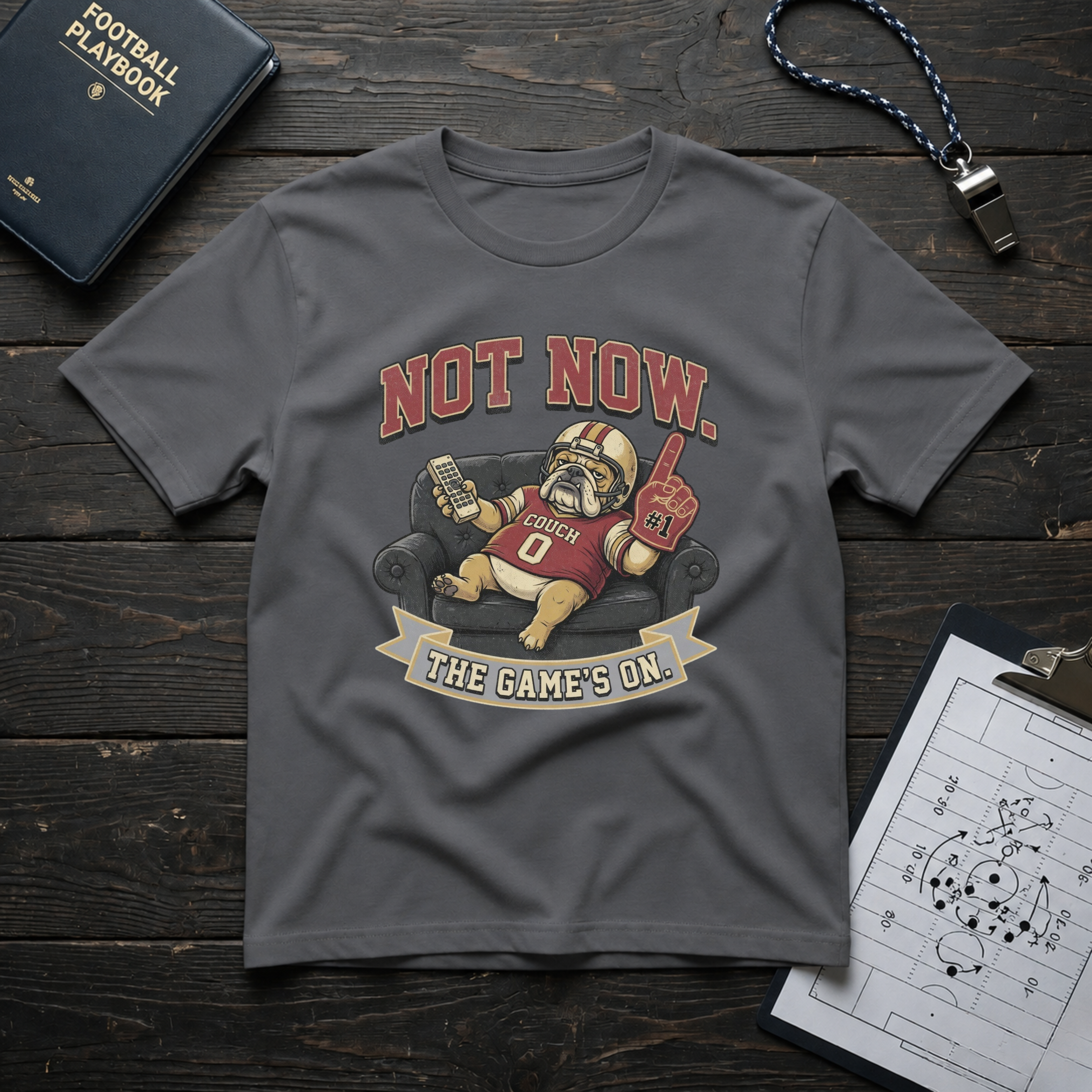 Not Now. The Game's On. T-Shirt