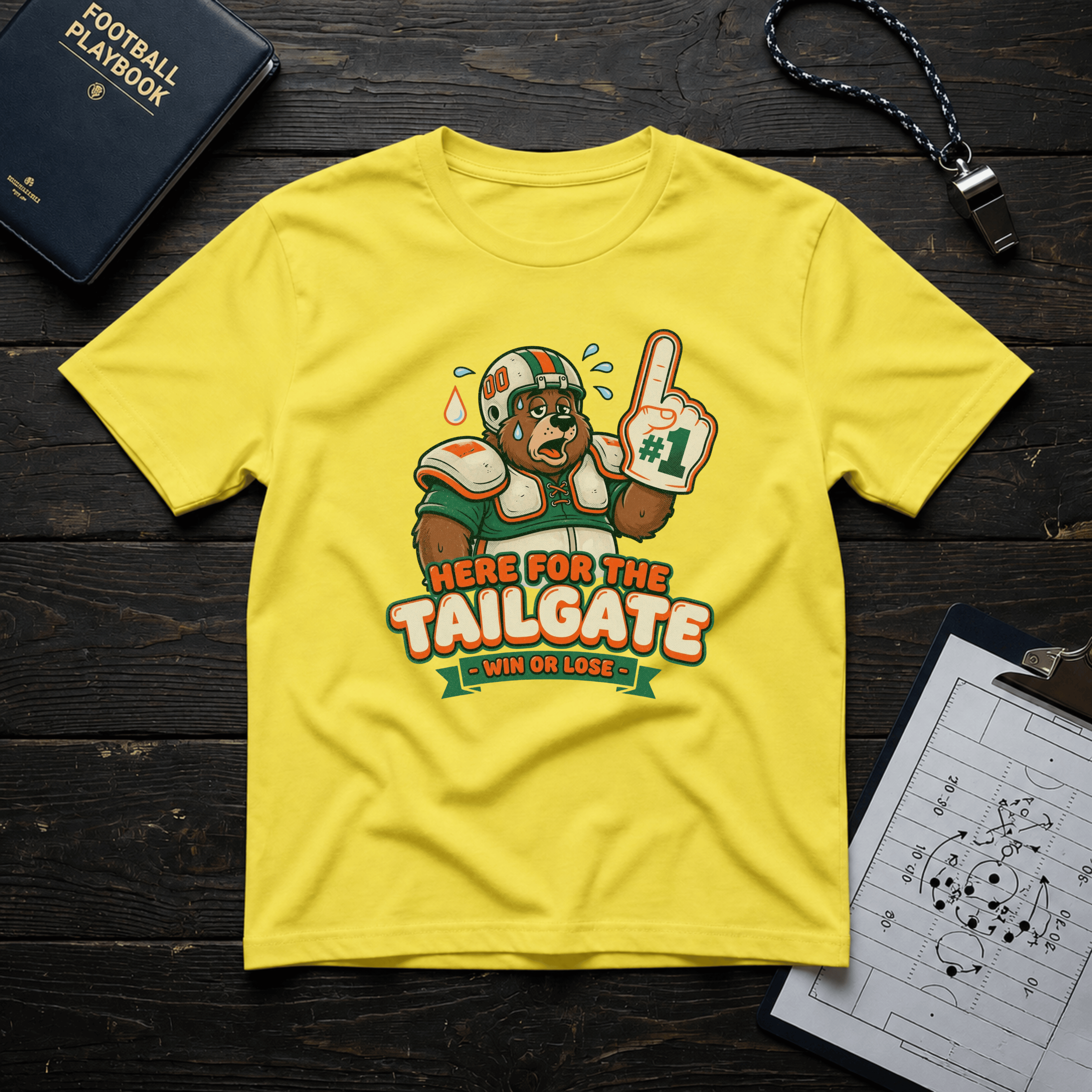 Here For The Tailgate T-Shirt