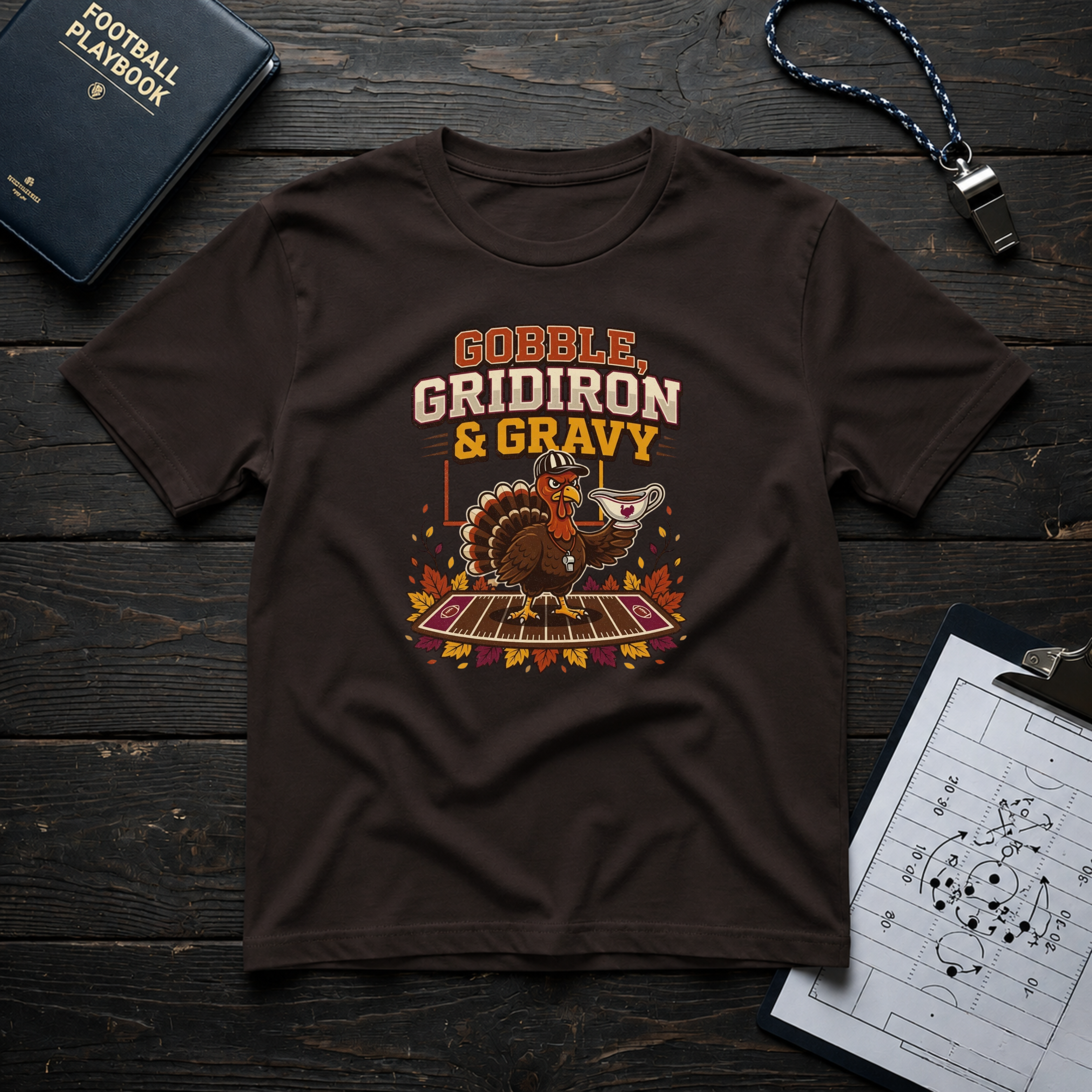 Gobble, Gridiron & Gravy T-Shirt