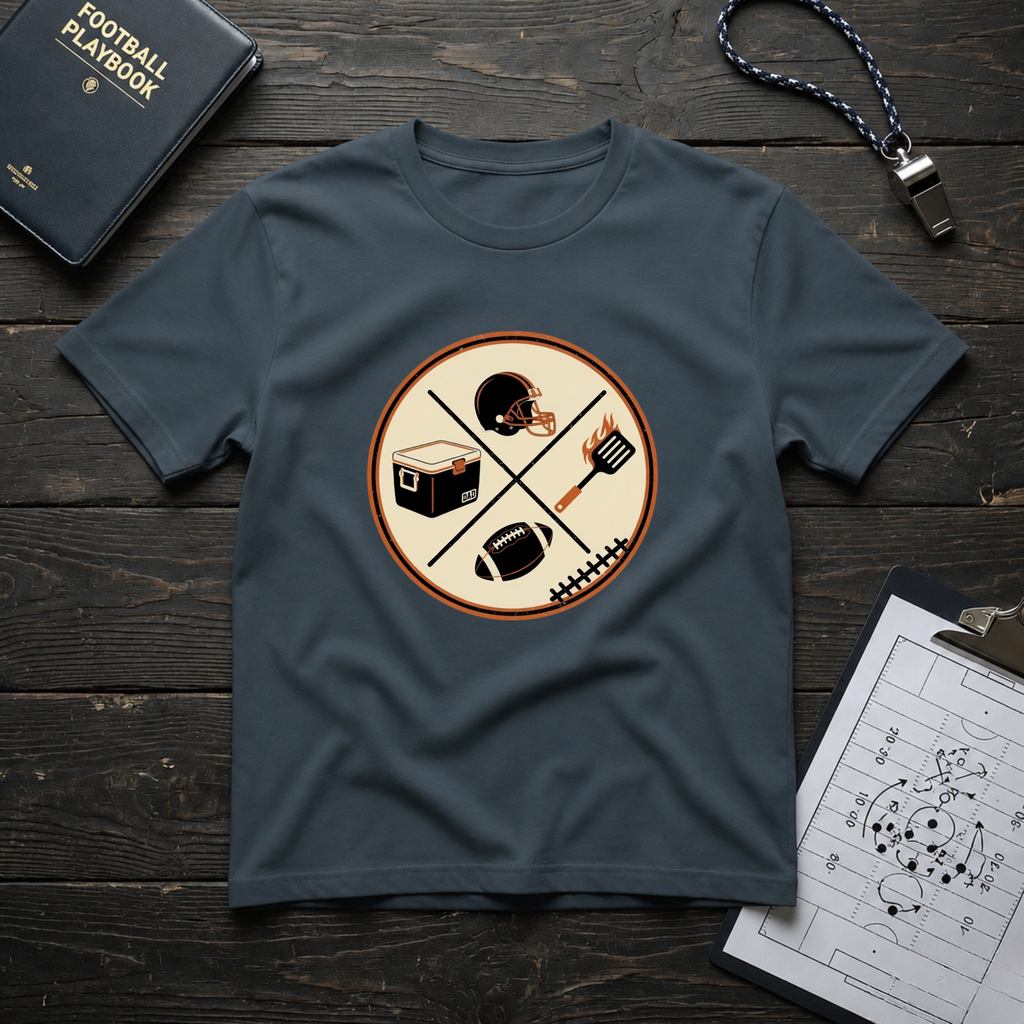 Football Tailgate Logo T-Shirt