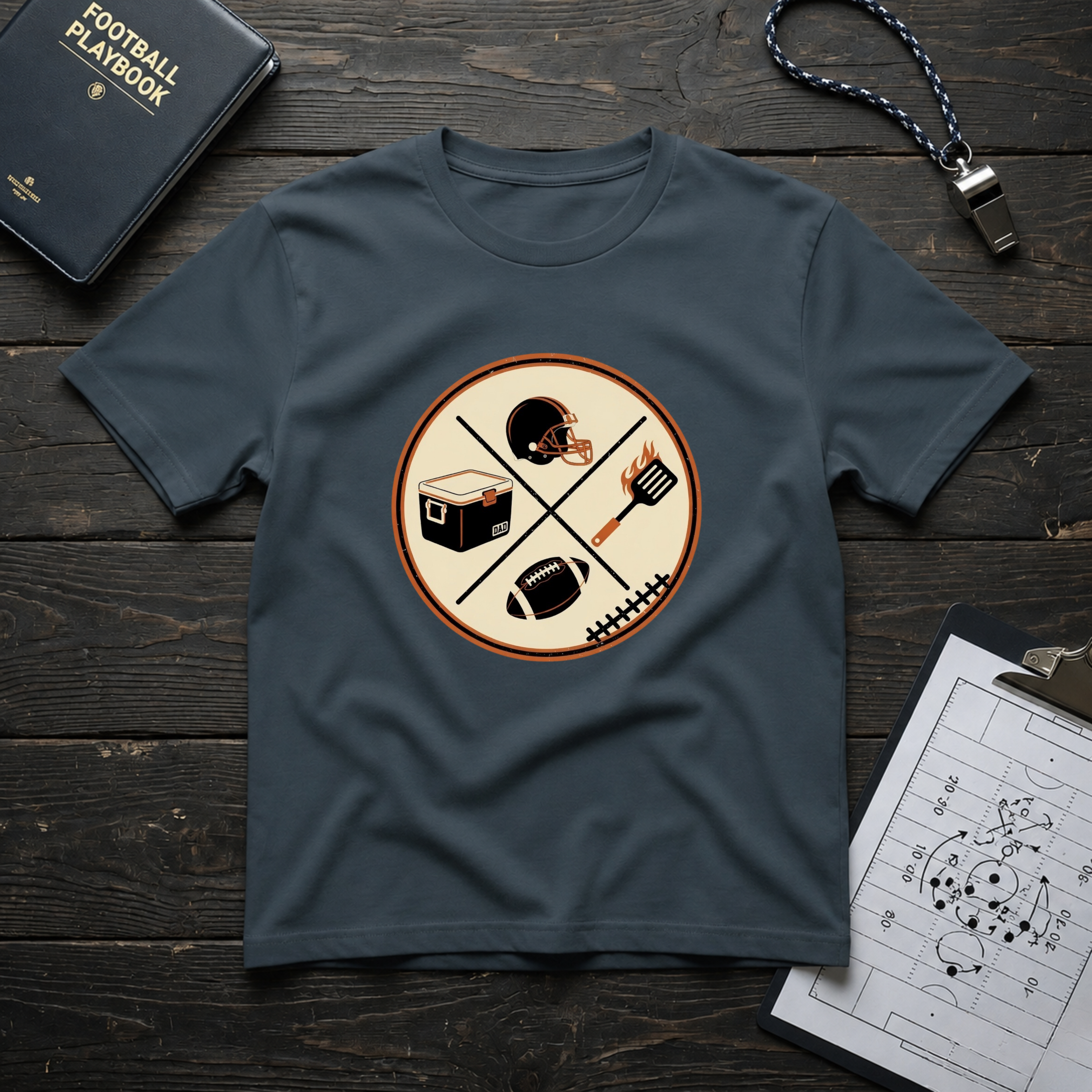 Football Tailgate Logo T-Shirt