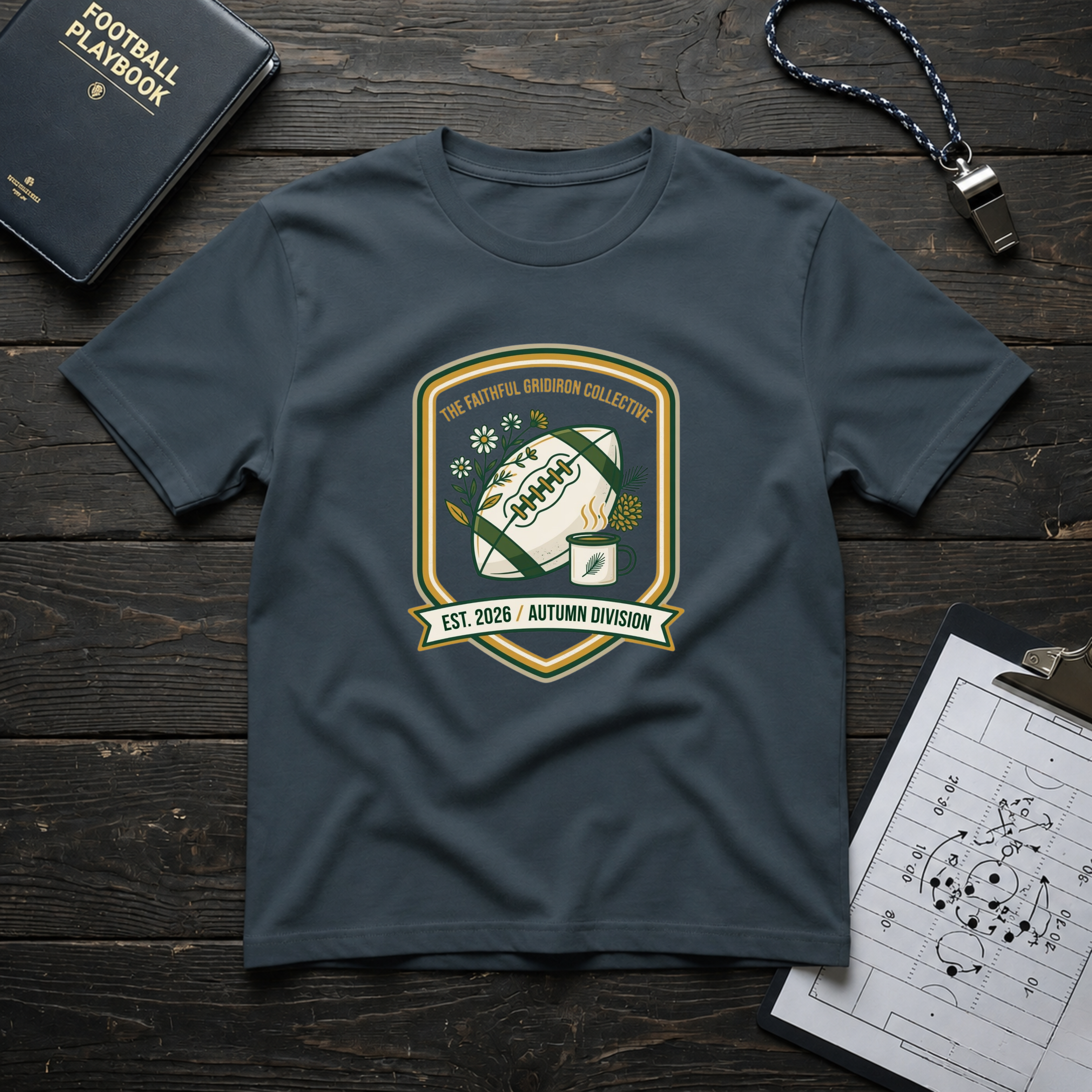 Faithfull Gridiron CollectiveT-Shirt