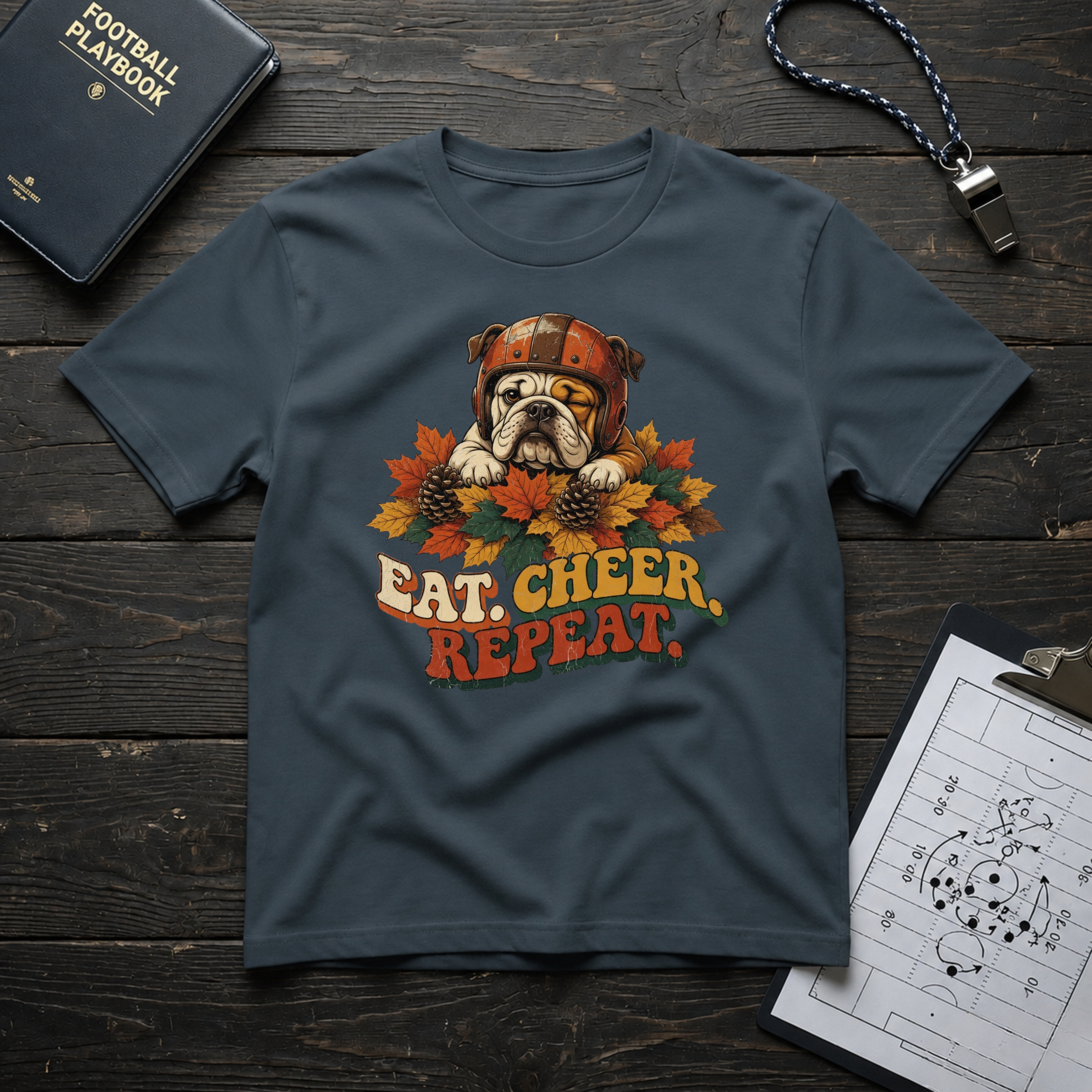 Eat. Cheer. Repeat. T-Shirt