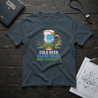 Cold Beer, Clear Skies, and Kickoffs T-Shirt