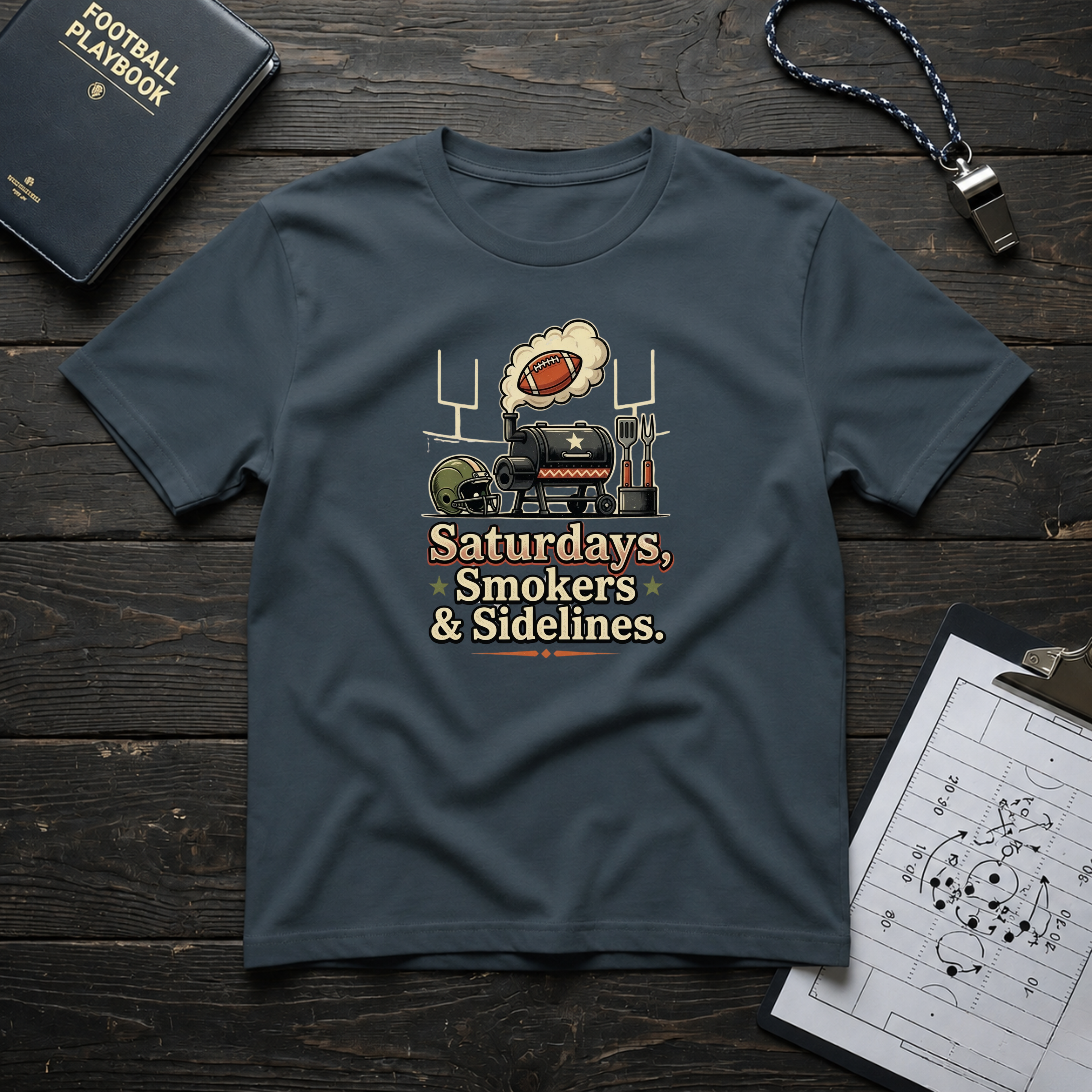 Saturdays, Smokers & Sidelines T-Shirt