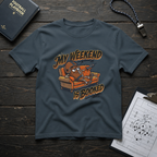 My Weekend Is Booked (Couch Football) T-Shirt