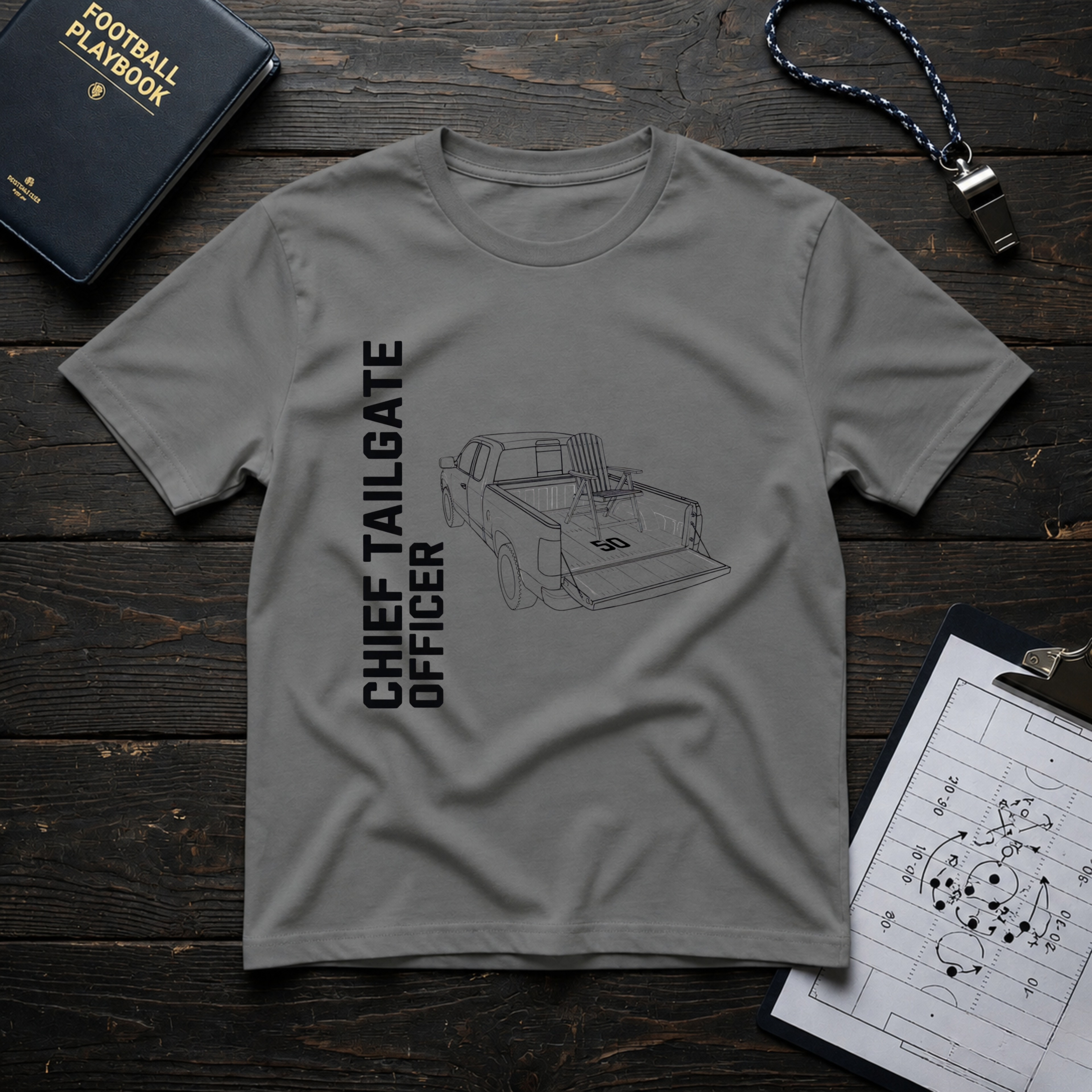 Chief Tailgate Officer T-Shirt