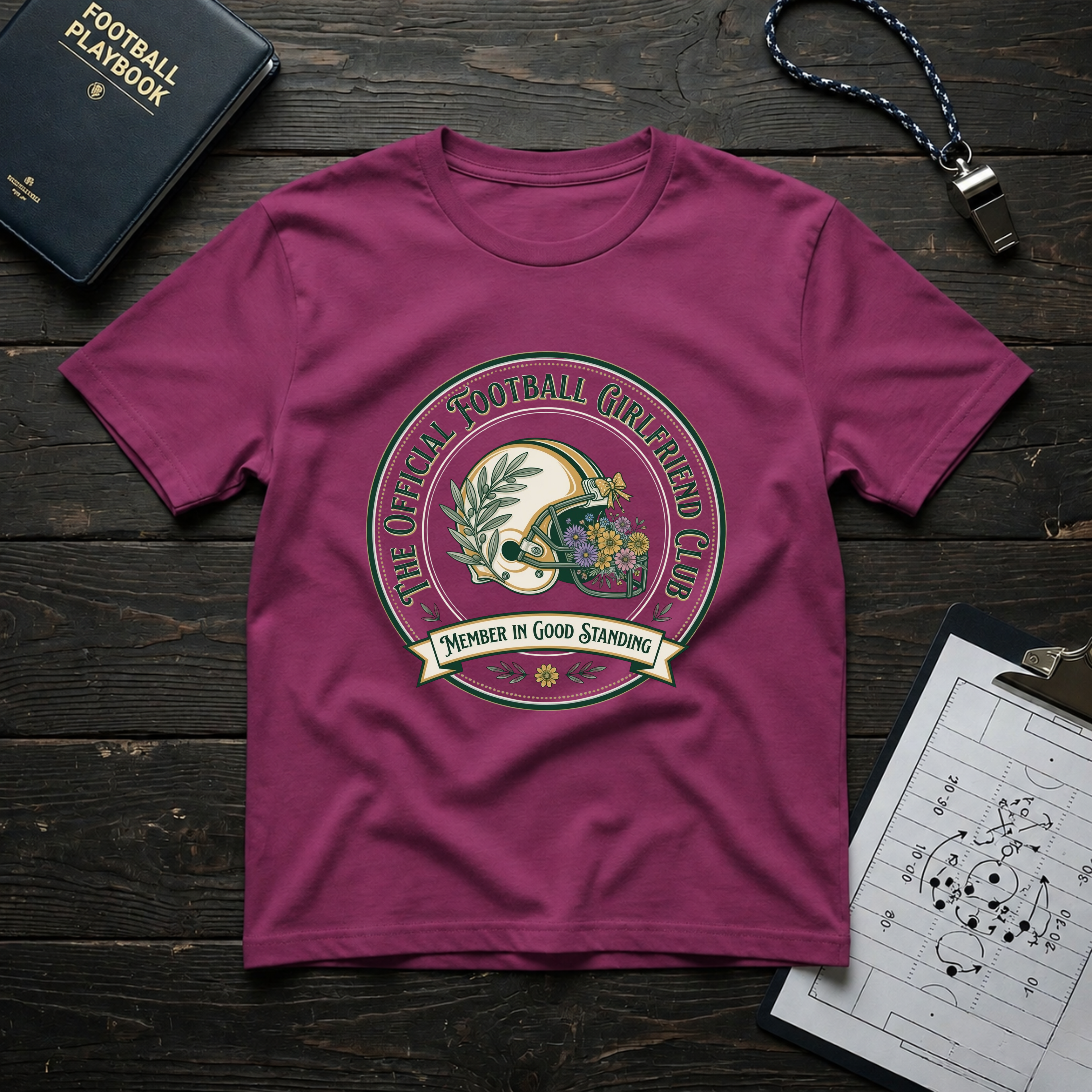 Official Football Girlfriend Club T-Shirt