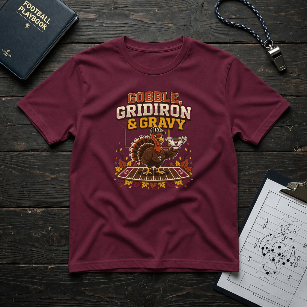 Gobble, Gridiron & Gravy T-Shirt