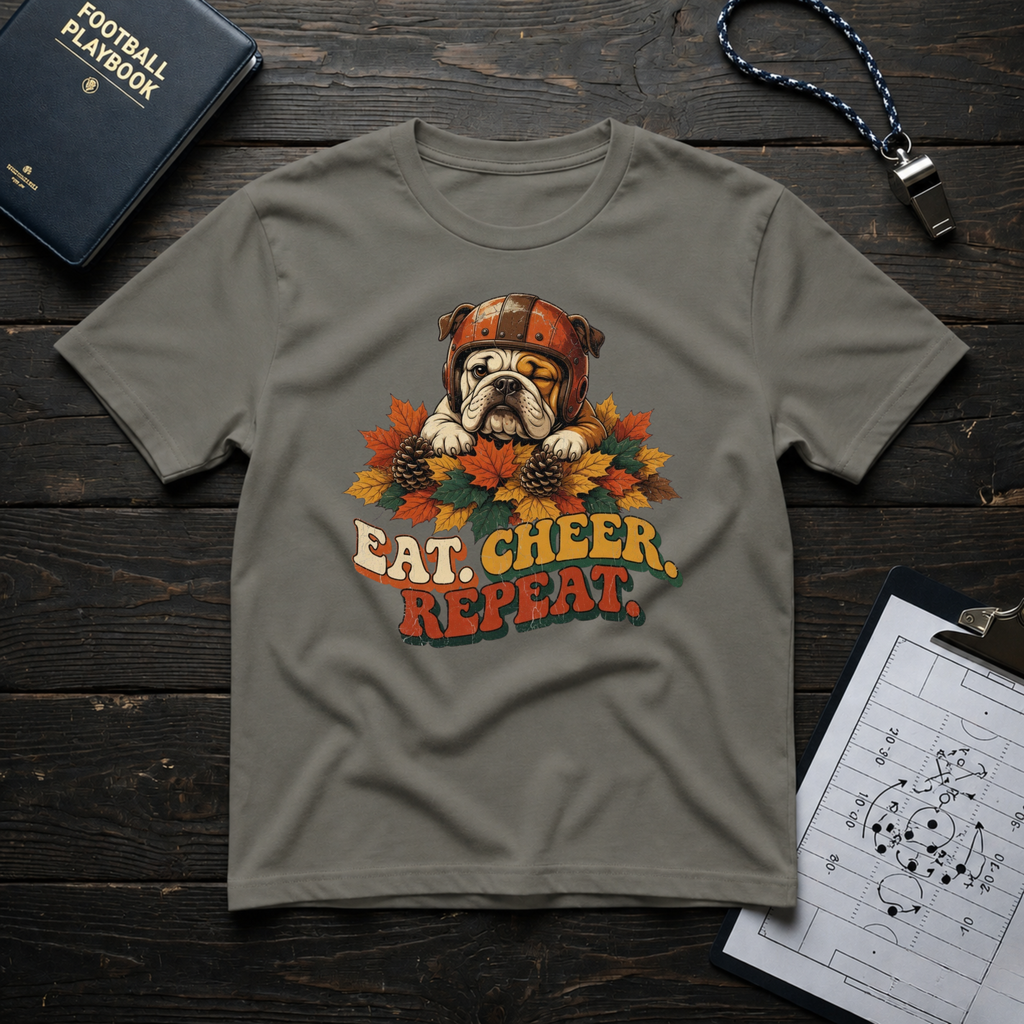 Eat. Cheer. Repeat. T-Shirt