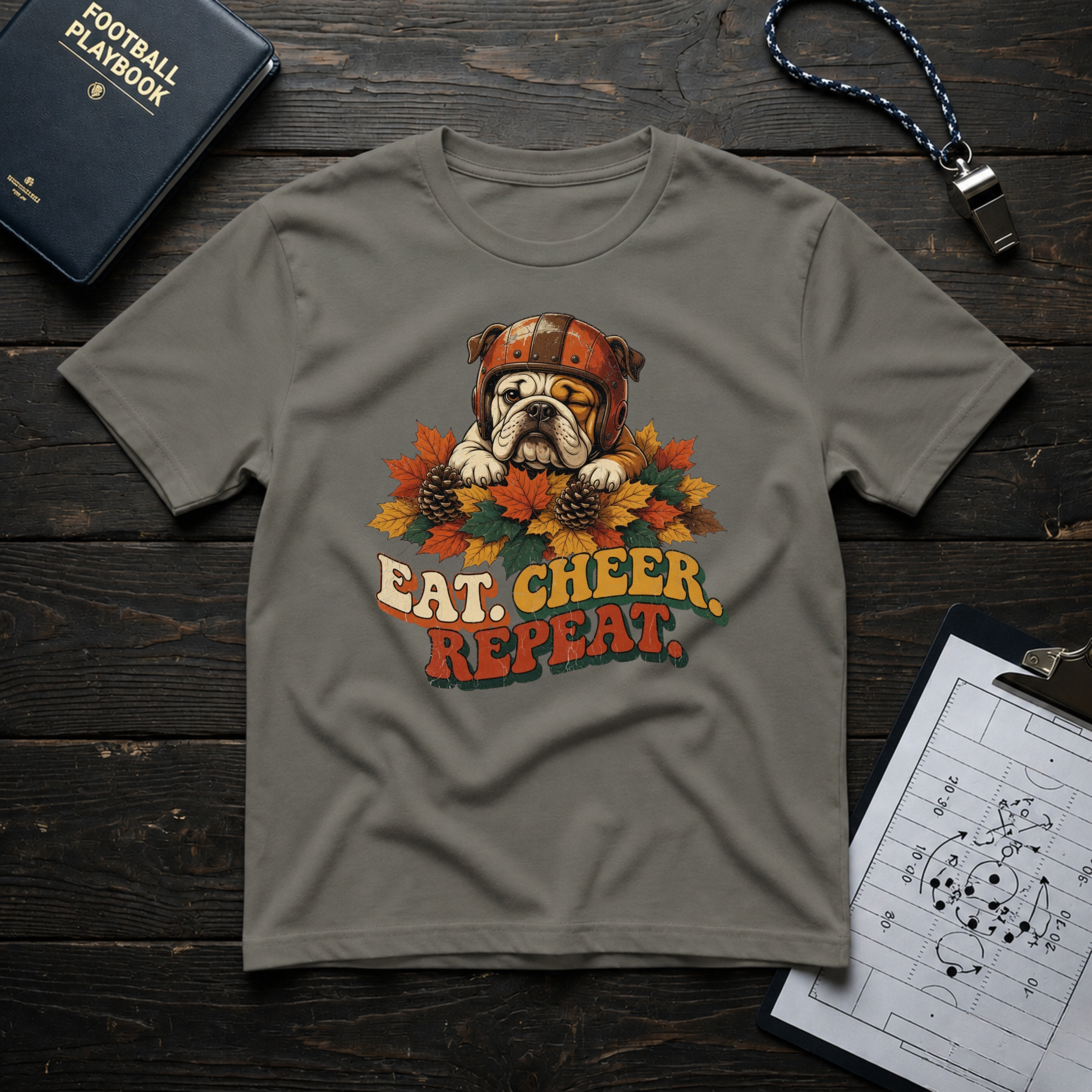 Eat. Cheer. Repeat. T-Shirt