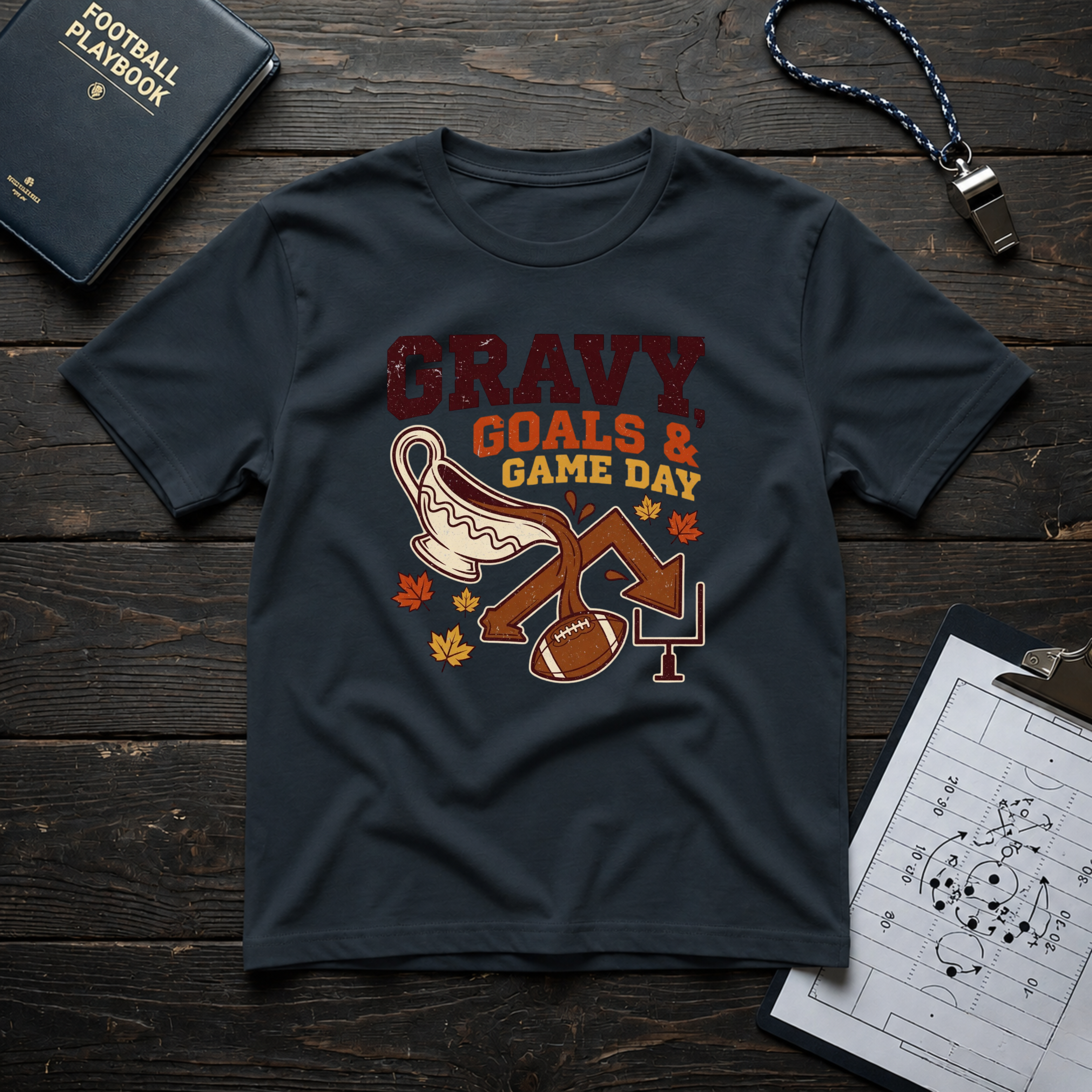 Gravy, Goals & Game Day T-Shirt