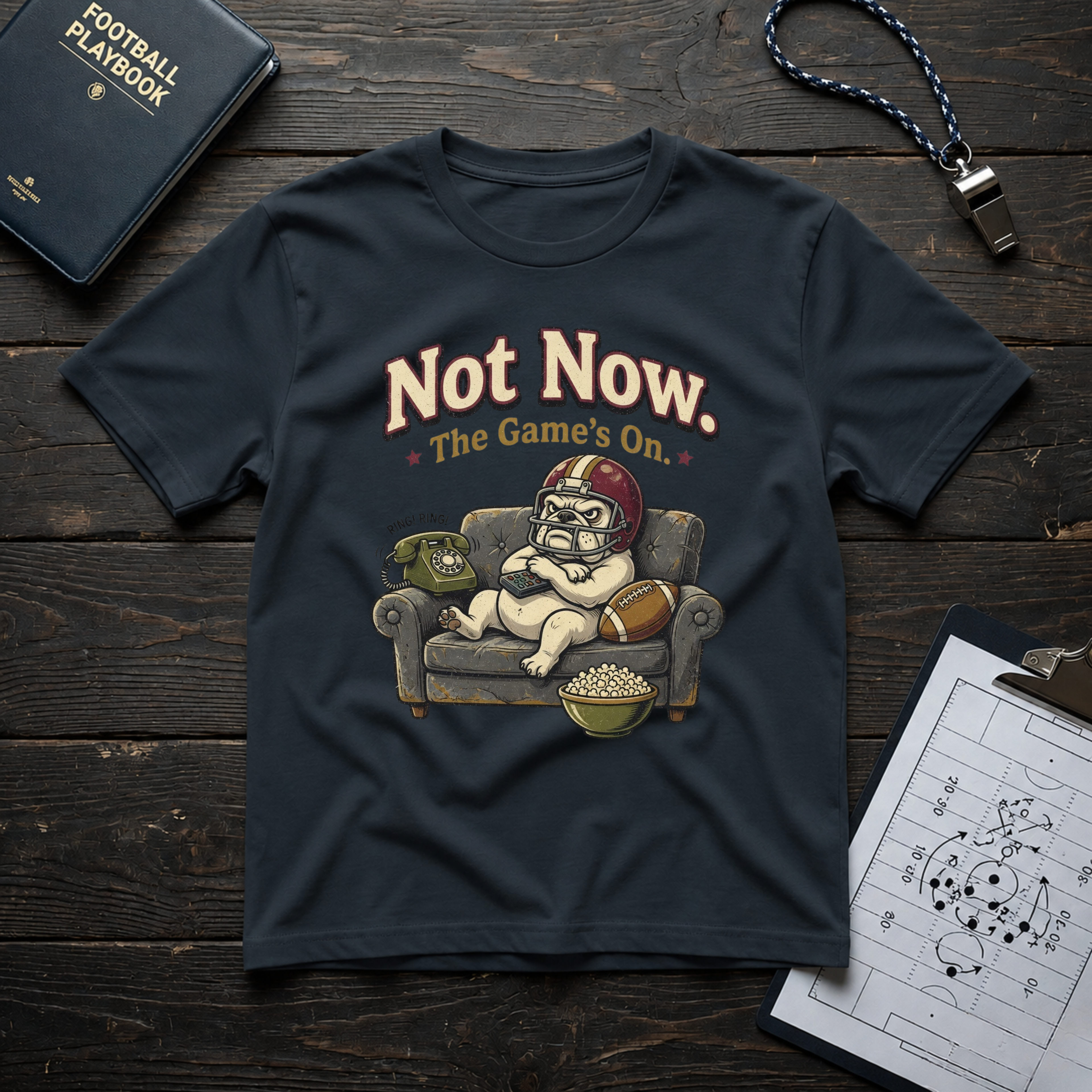 Not Now. The Game's On T-Shirt