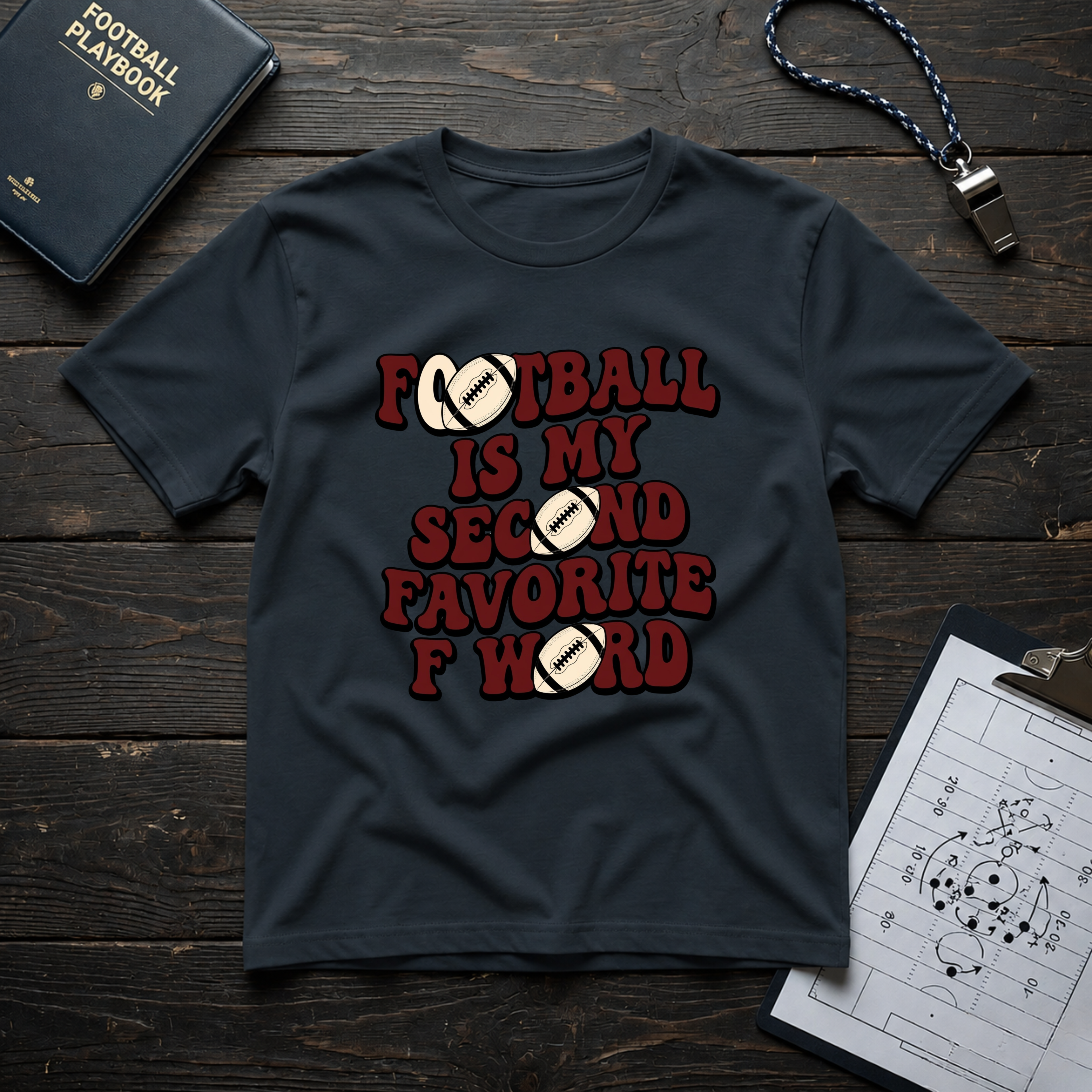 Football is my second T-Shirt