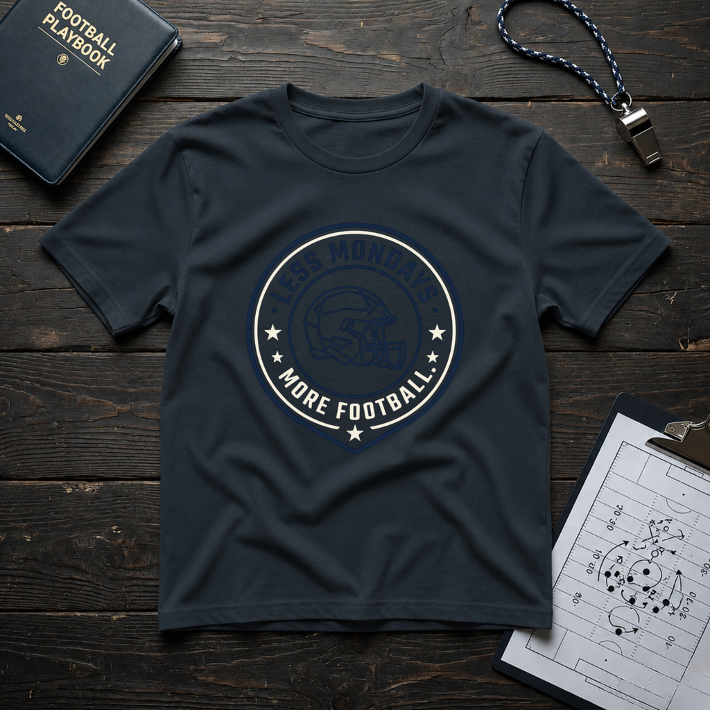Less Mondays. More Football T-Shirt