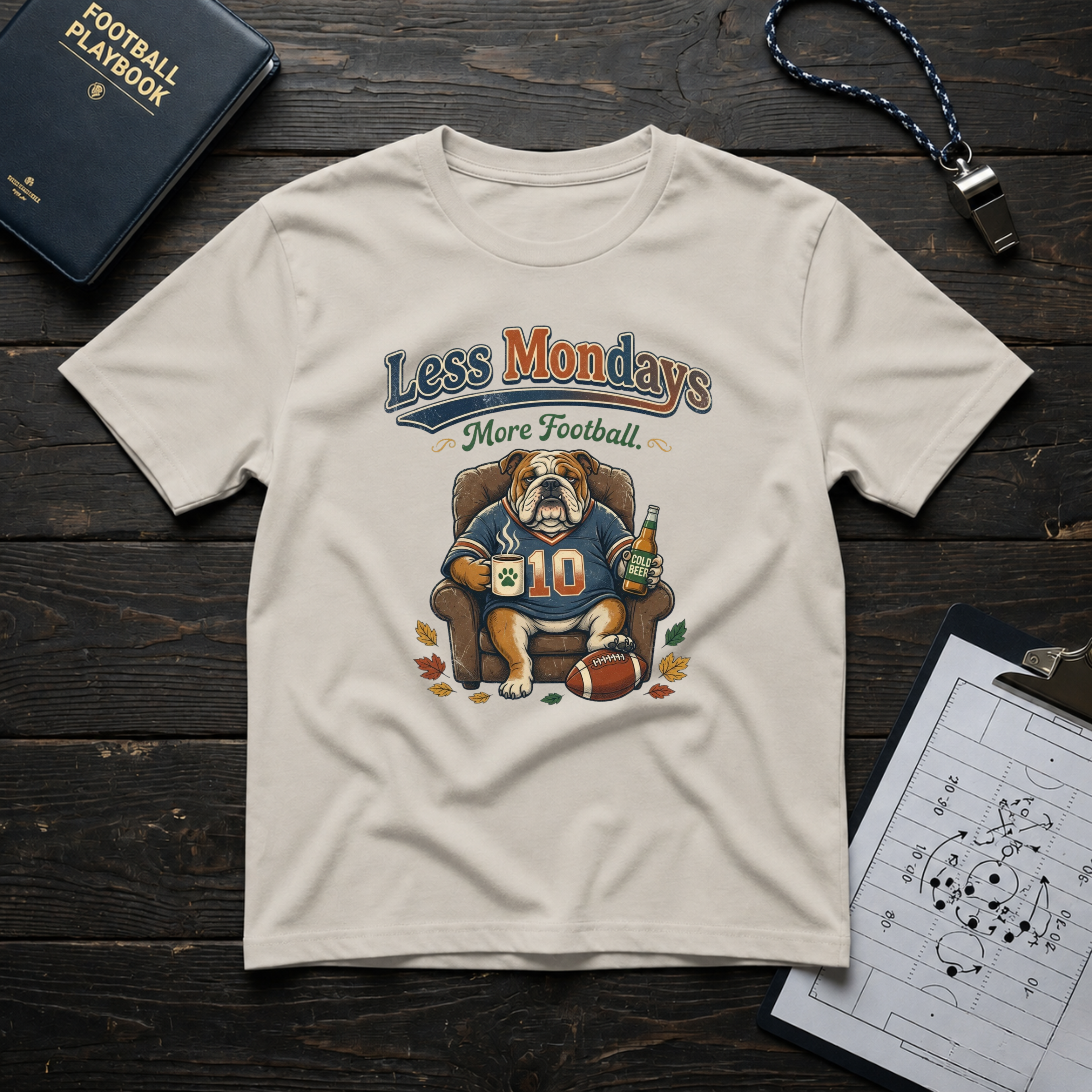 Less Mondays. More Football T-Shirt