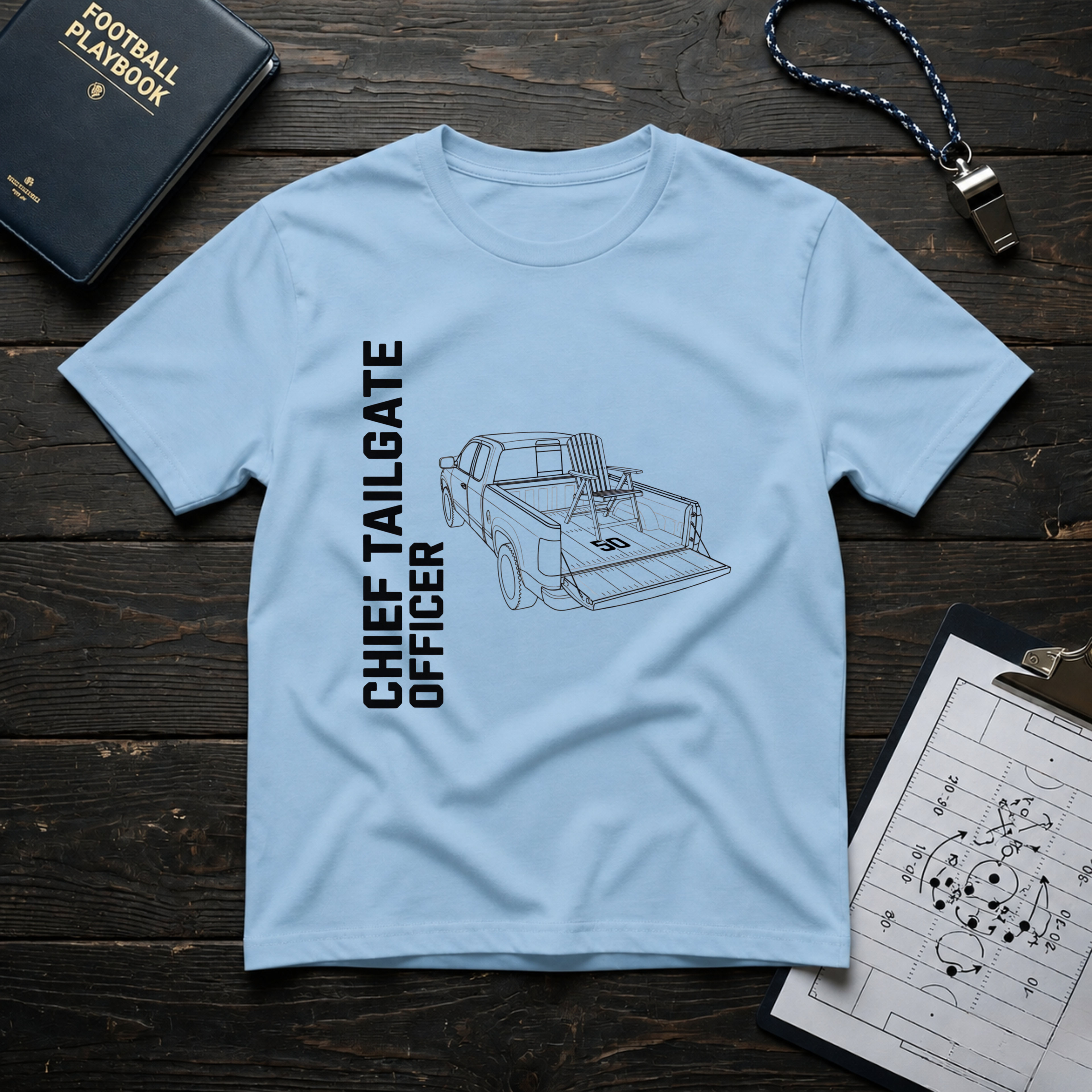 Chief Tailgate Officer T-Shirt