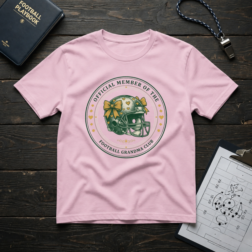 Official Football Grandma Club T-Shirt