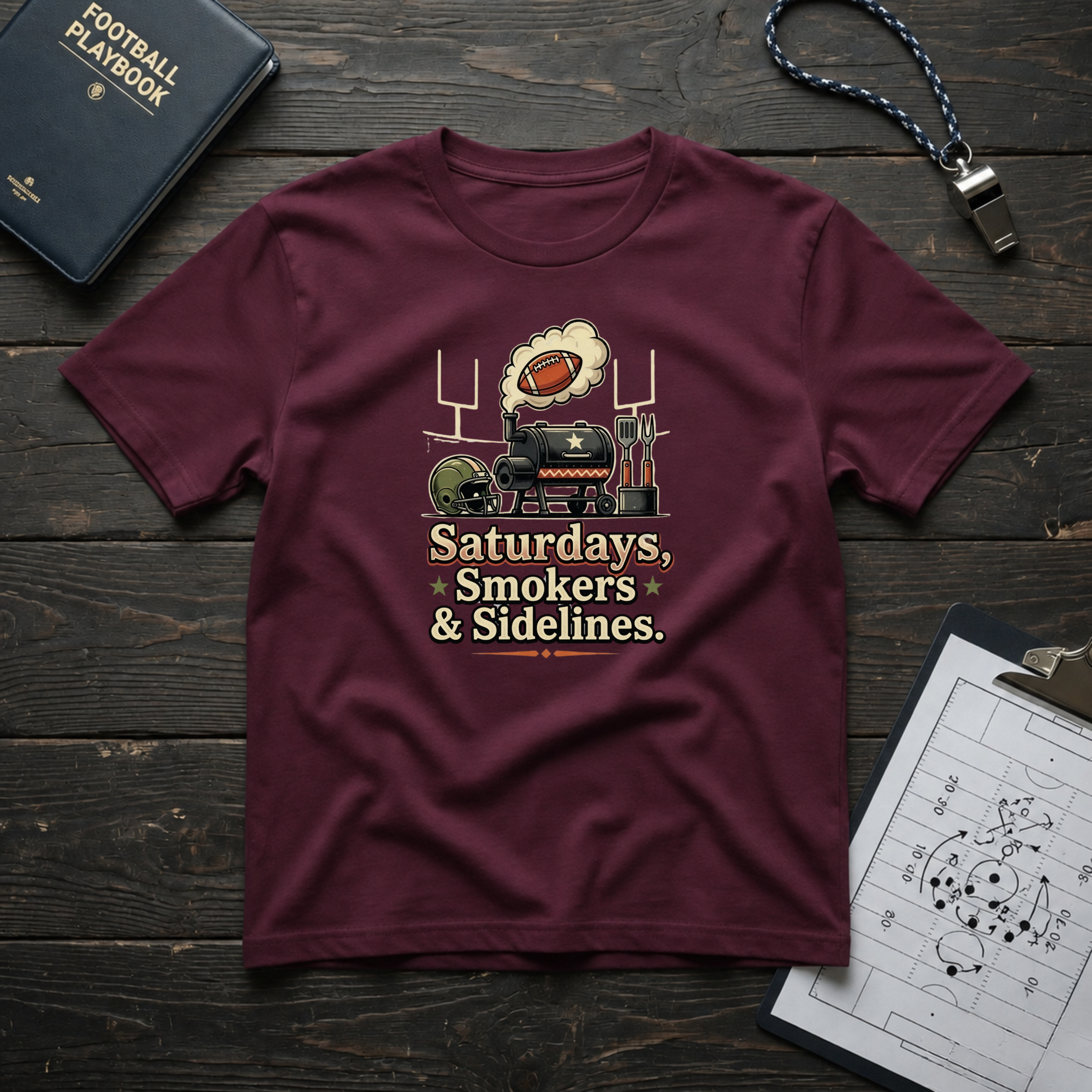 Saturdays, Smokers & Sidelines T-Shirt