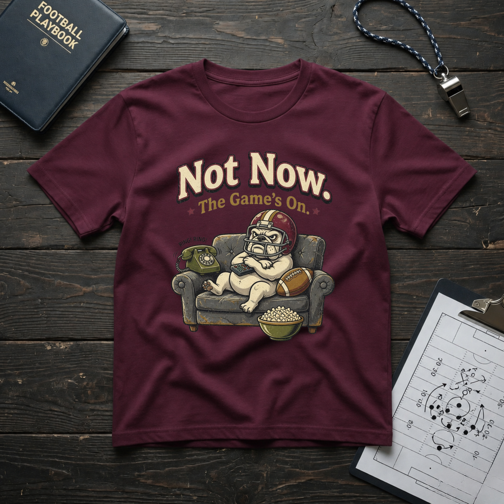 Not Now. The Game's On T-Shirt