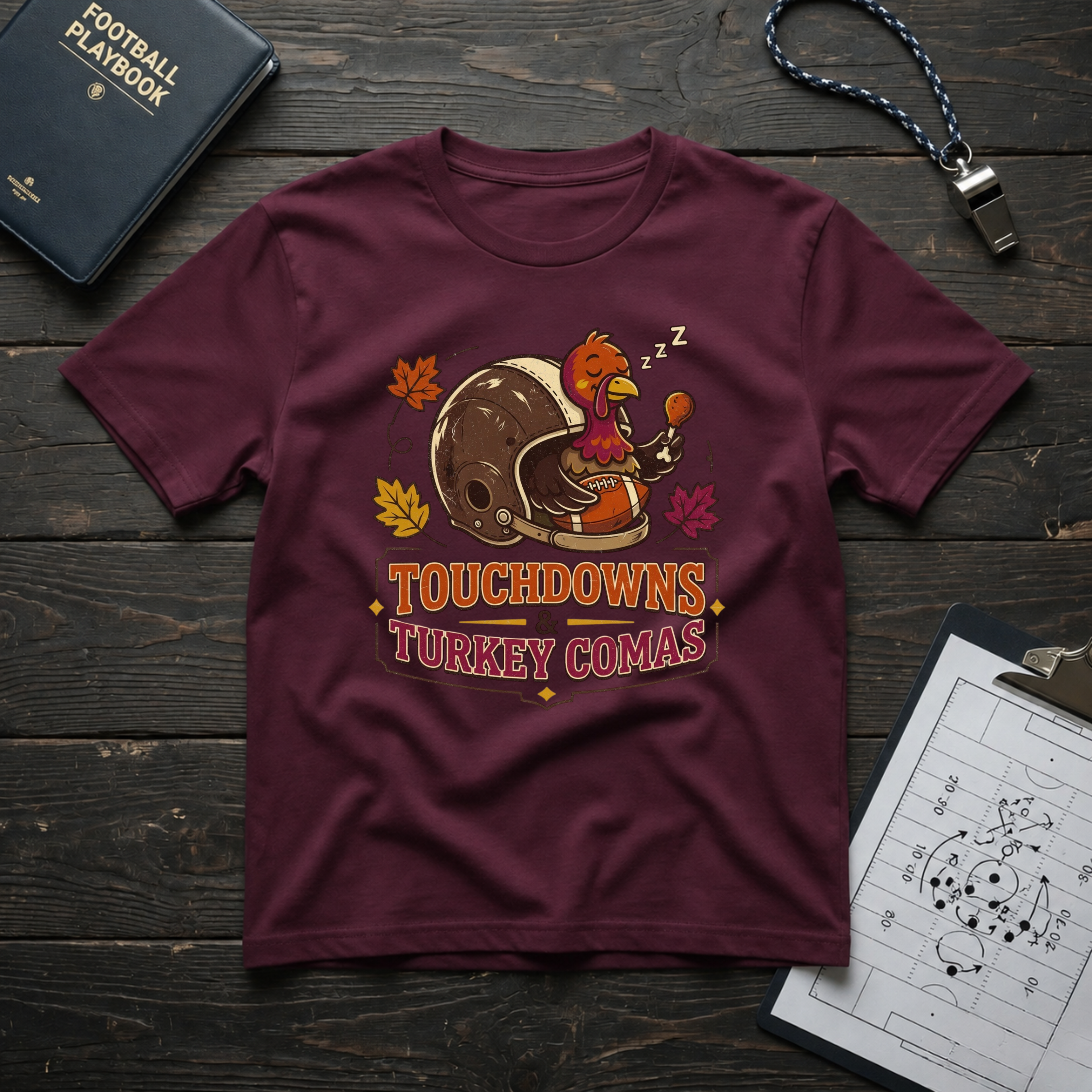 Touchdowns & Turkey Comas T-Shirt
