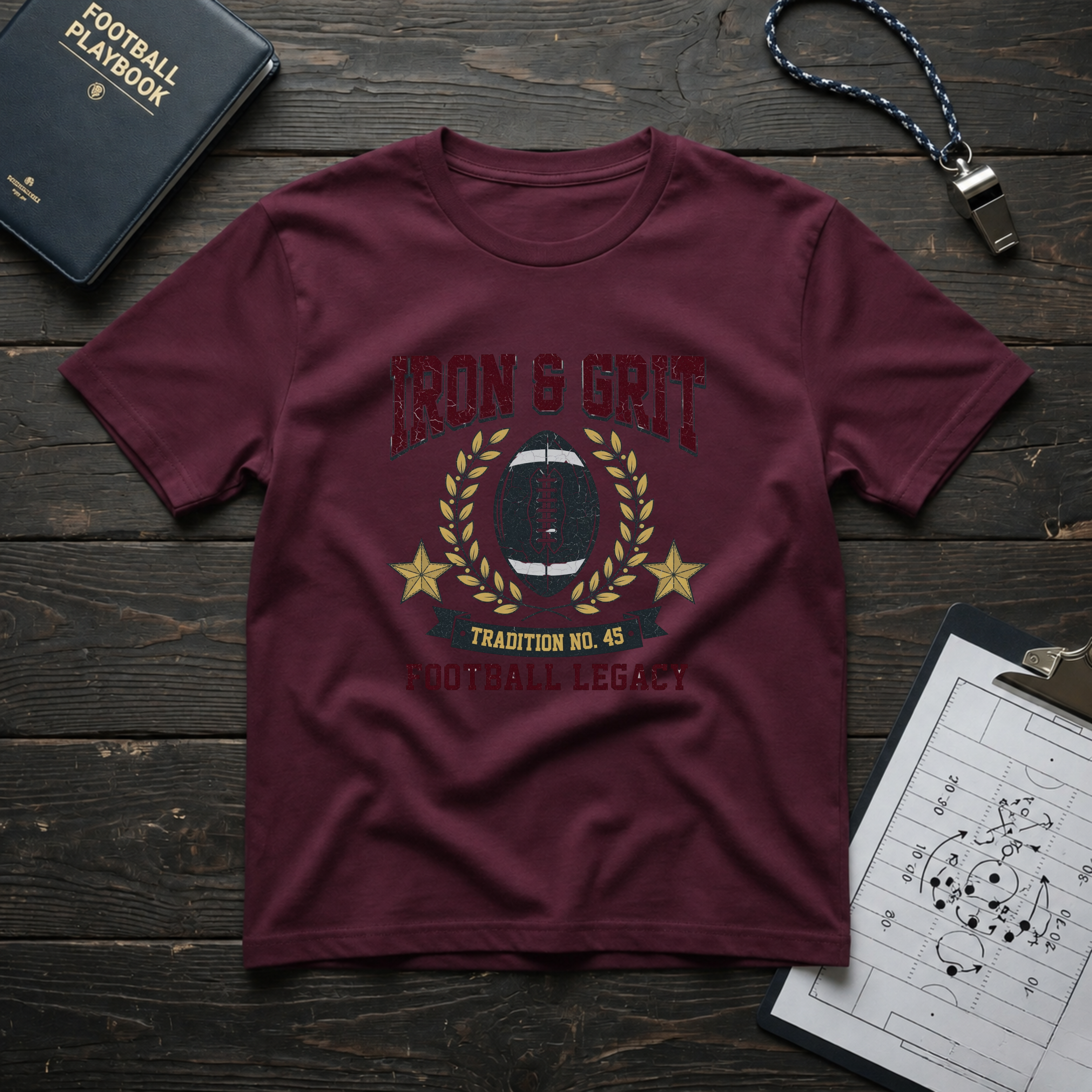Iron & Grit Football Legacy T-Shirt