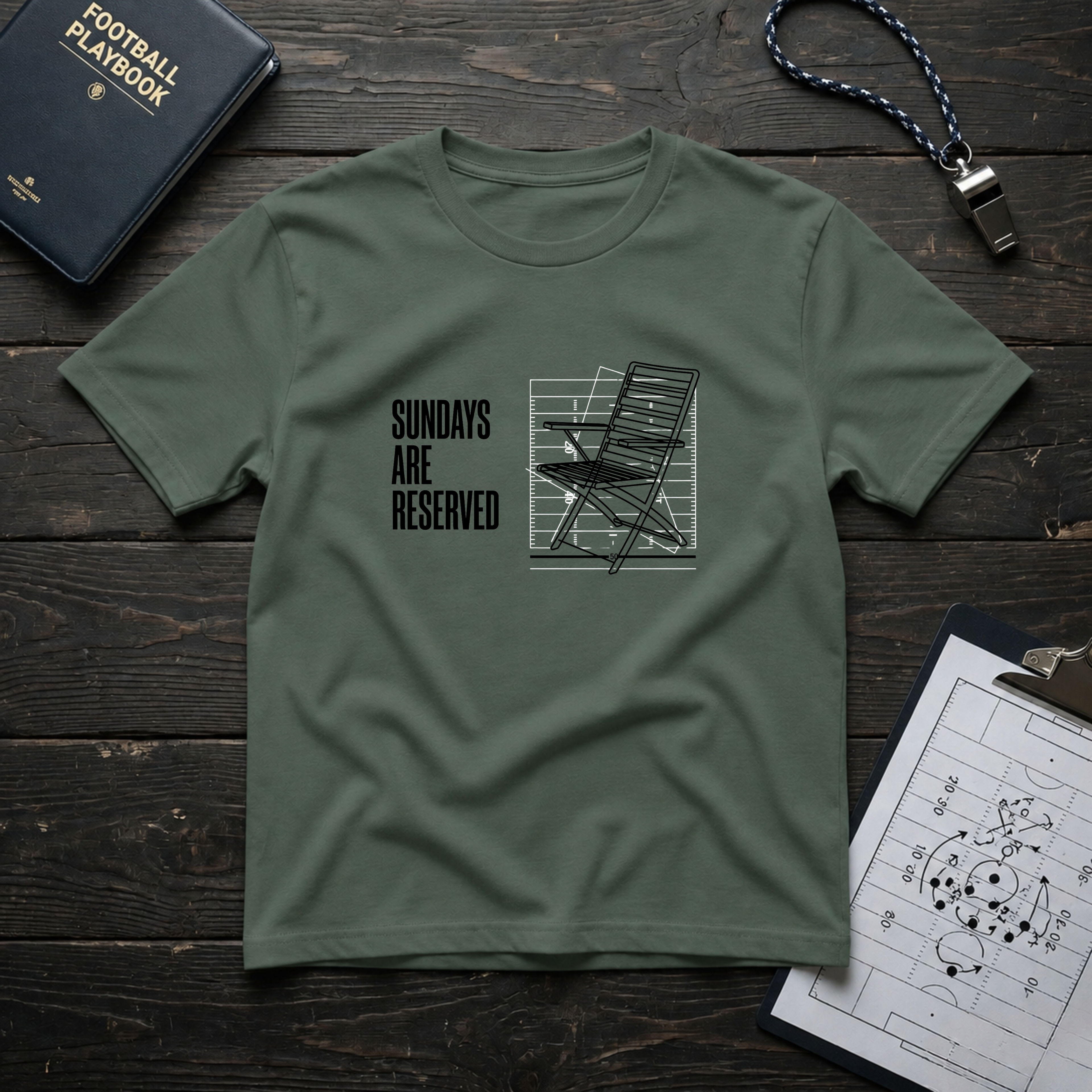 Sundays Are Reserved (Chair) T-Shirt