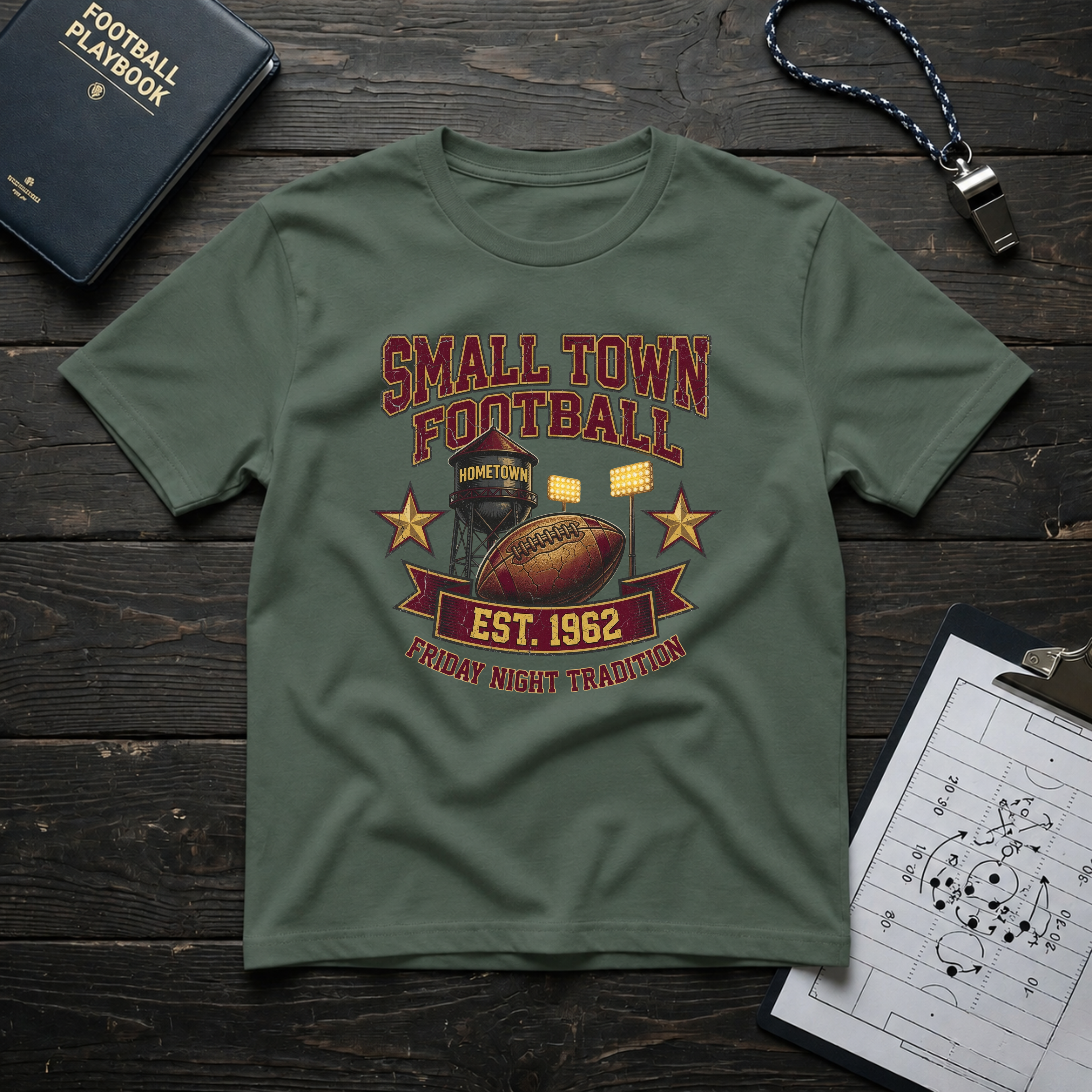 Small Town Football T-Shirt