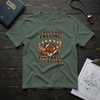 Leaves Are Falling Football Is Calling T-Shirt