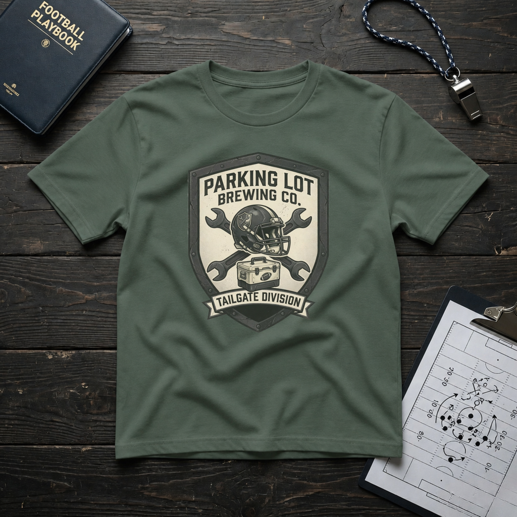 Parking Lot Brewing Co. (Tailgate Division) T-Shirt