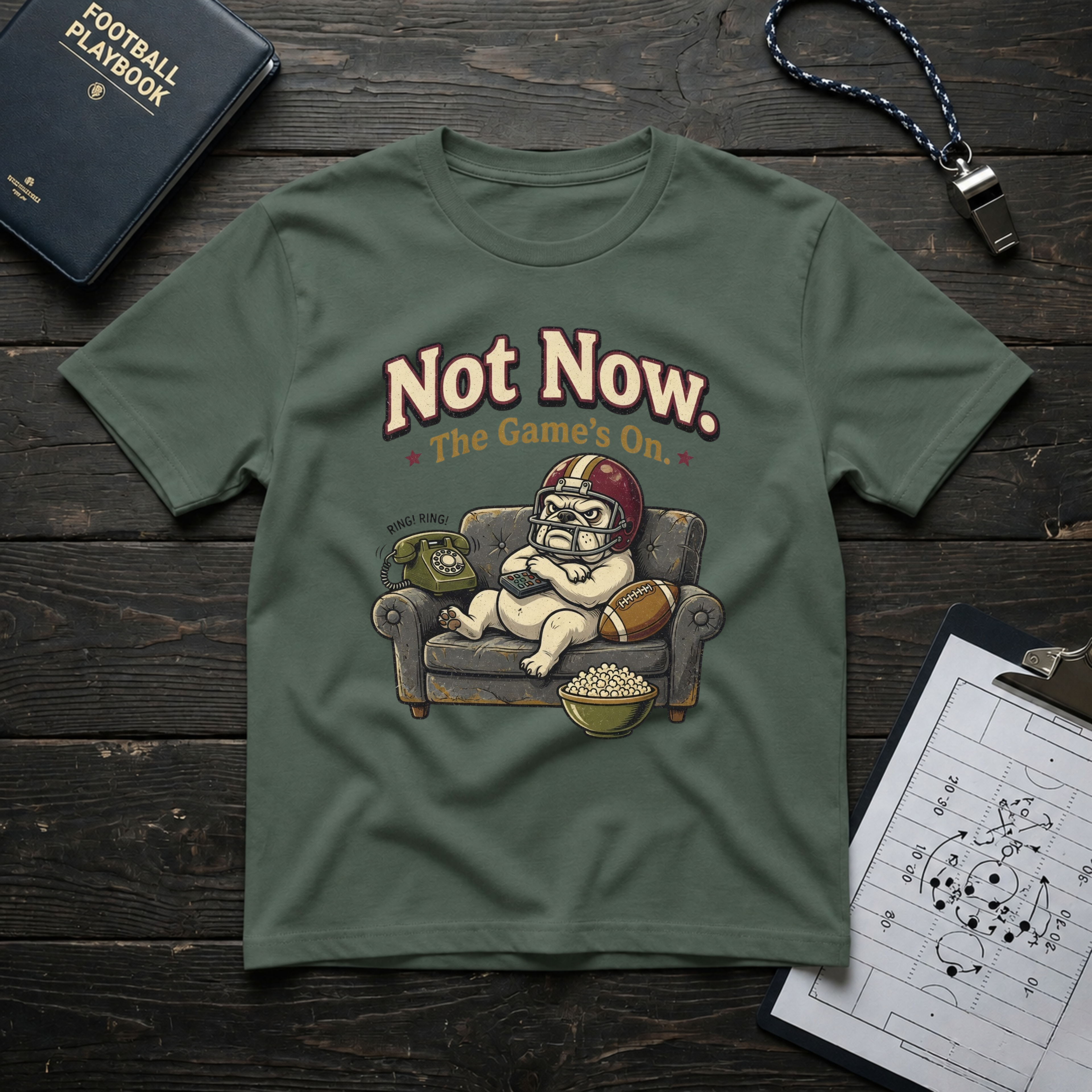 Not Now. The Game's On T-Shirt