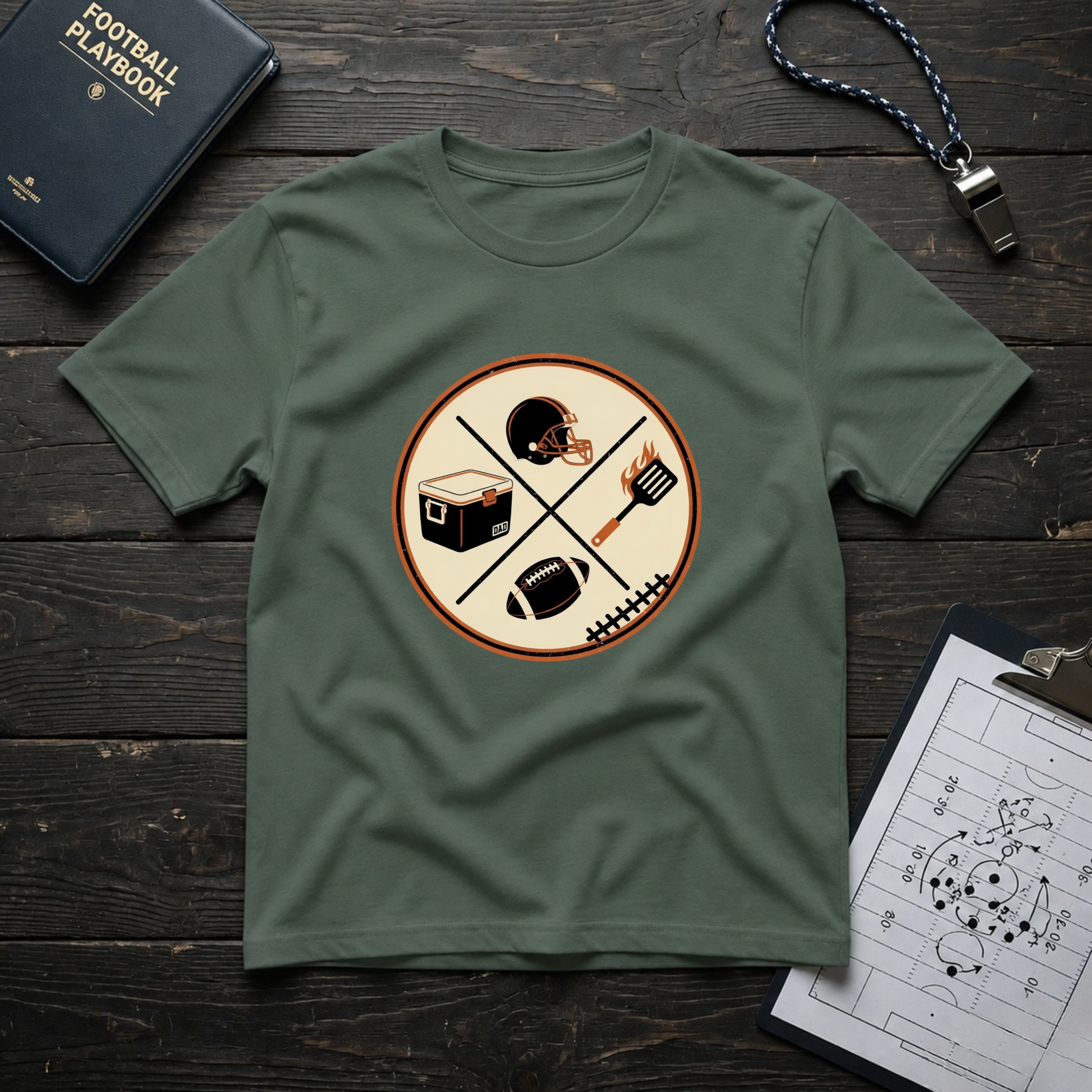 Football Tailgate Logo T-Shirt