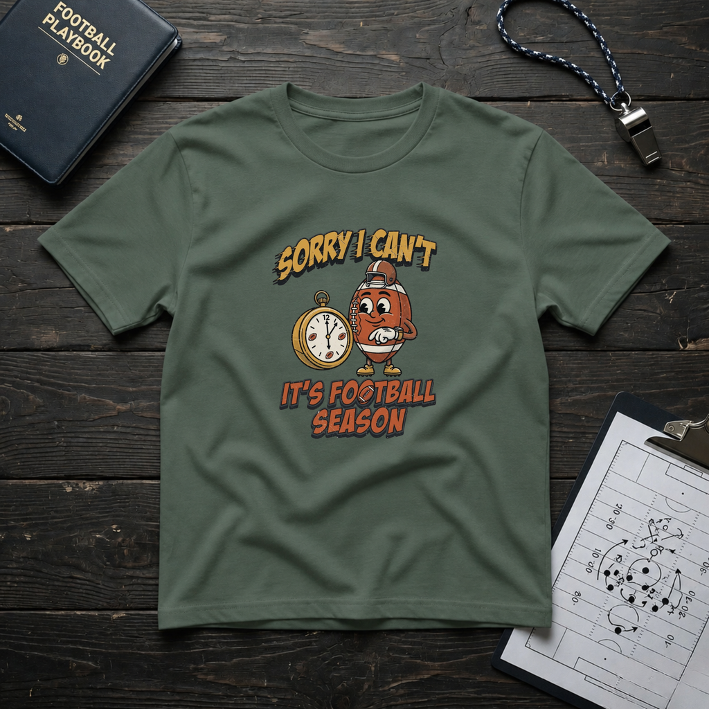 Sorry I Can't, It's Football Season T-Shirt