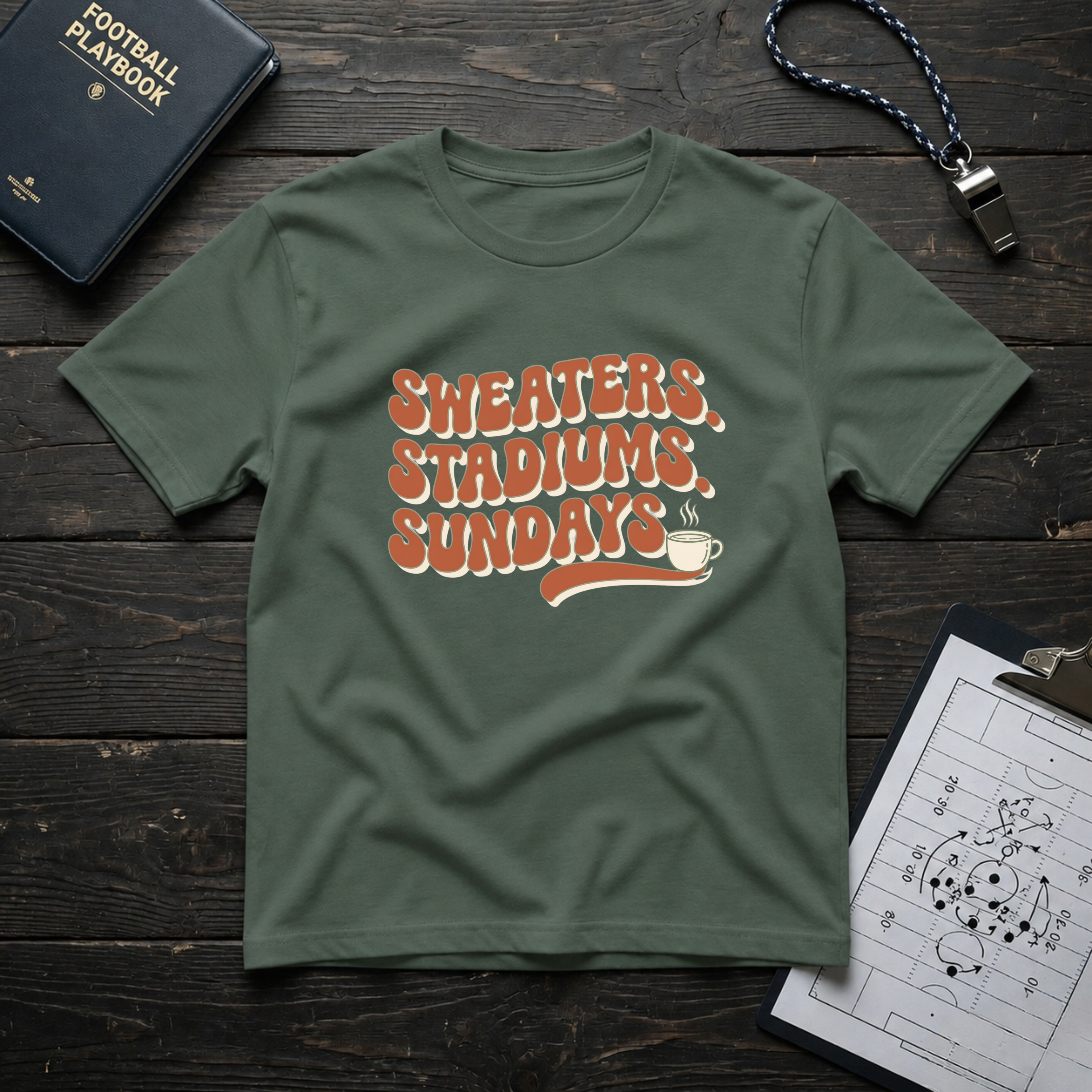 Sweaters, Stadiums, Sundays T-Shirt