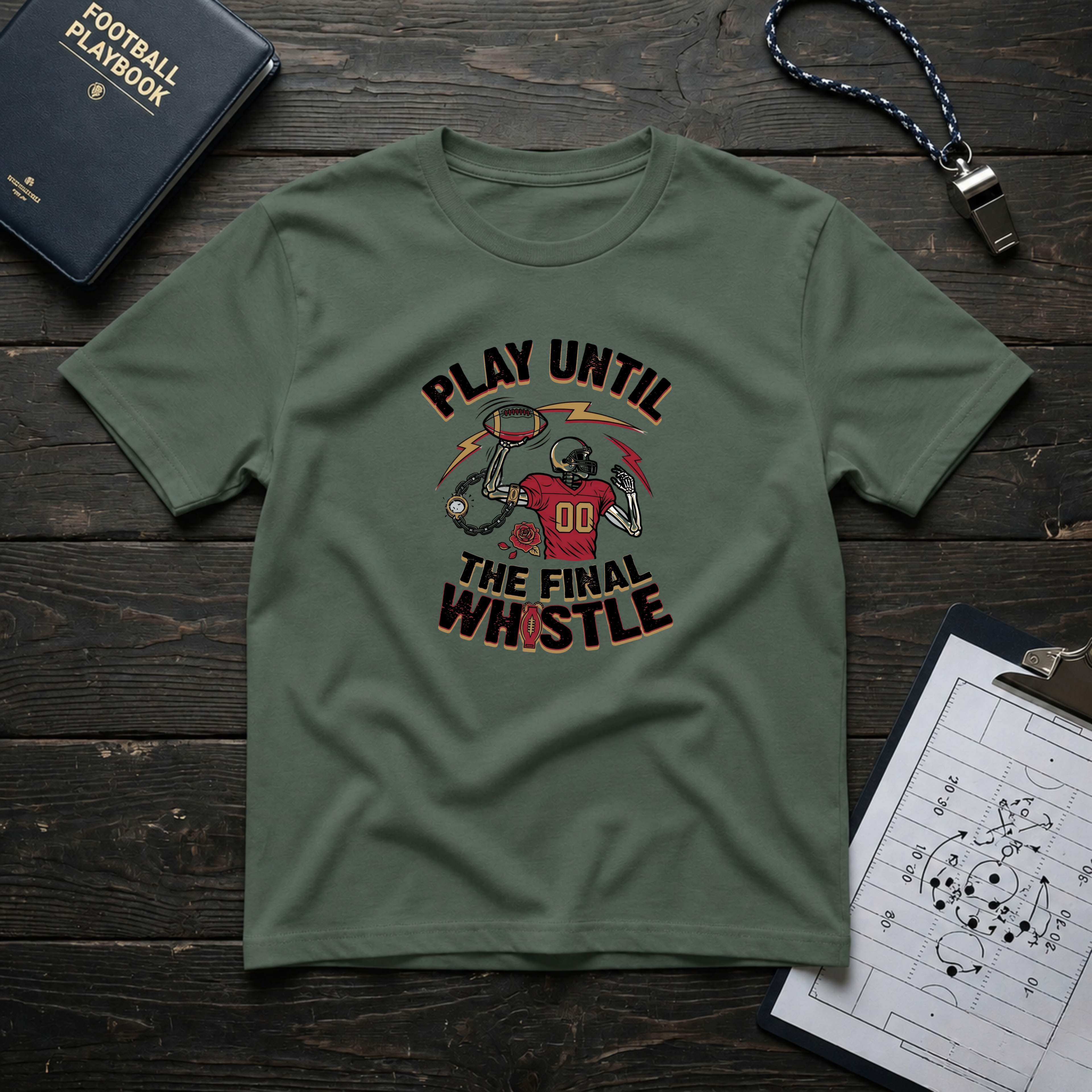 Play Until The Final Whistle T-Shirt