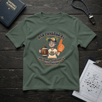 Dad Powered by Football T-Shirt