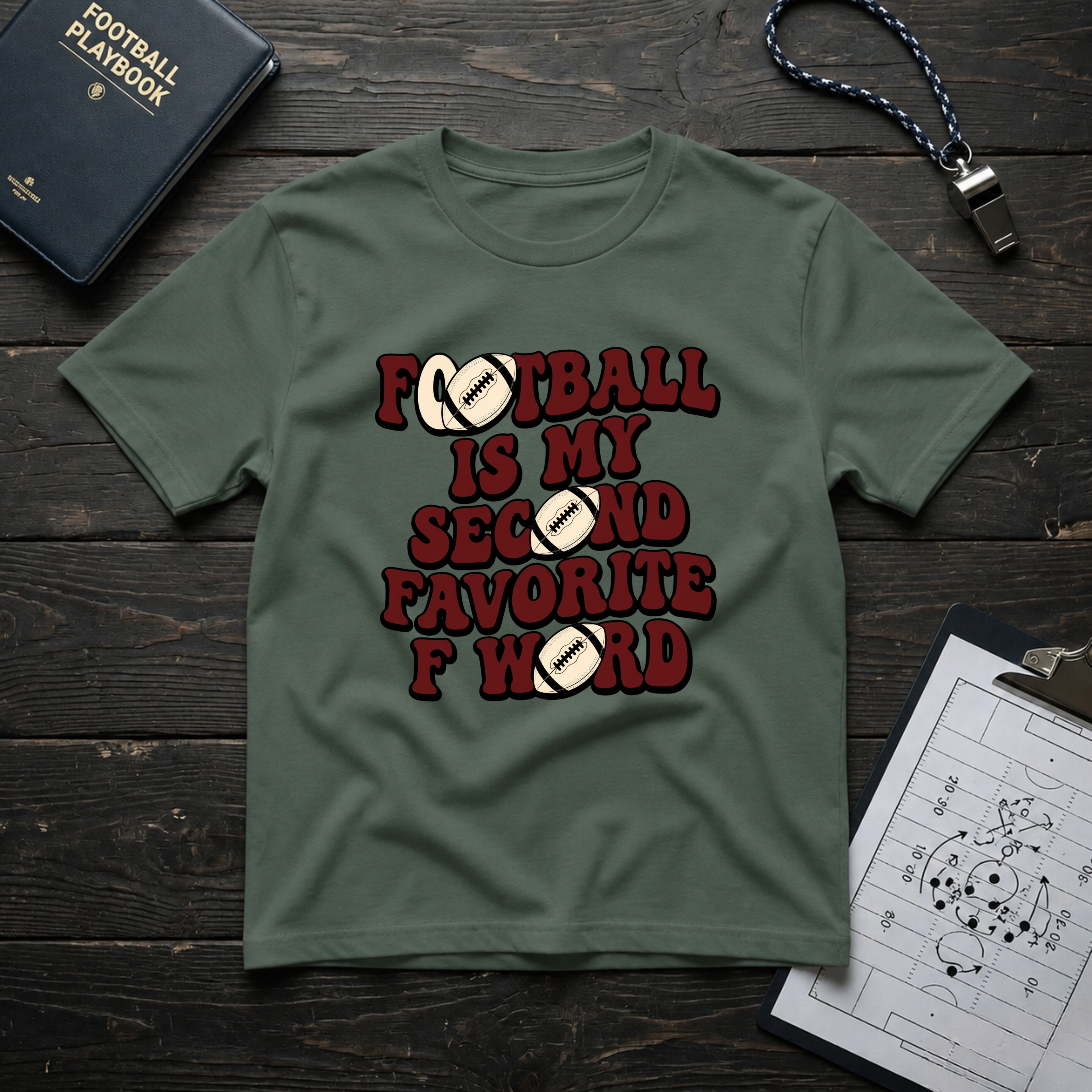 Football is my second T-Shirt