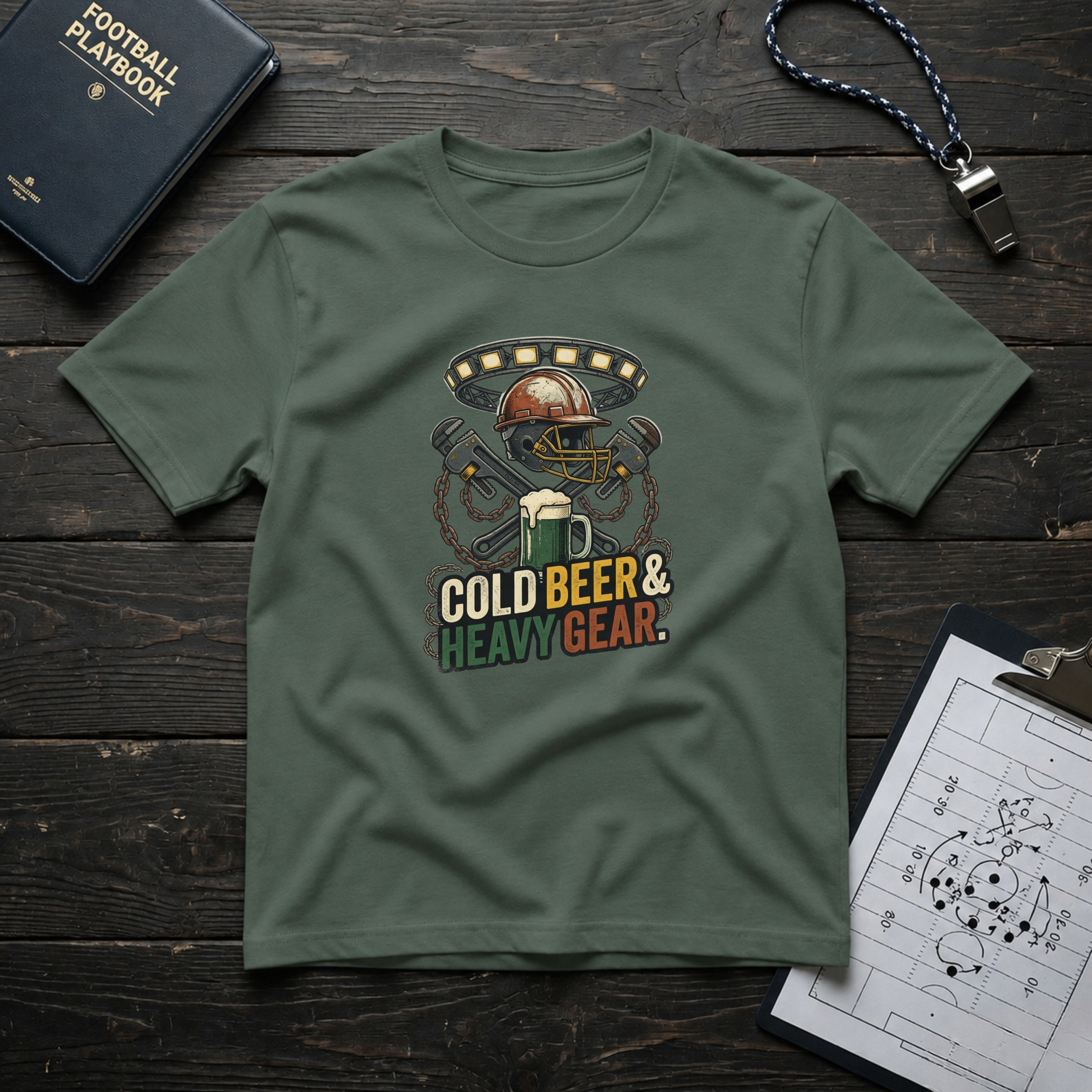 Cold Beer & Heavy Gear T-Shirt