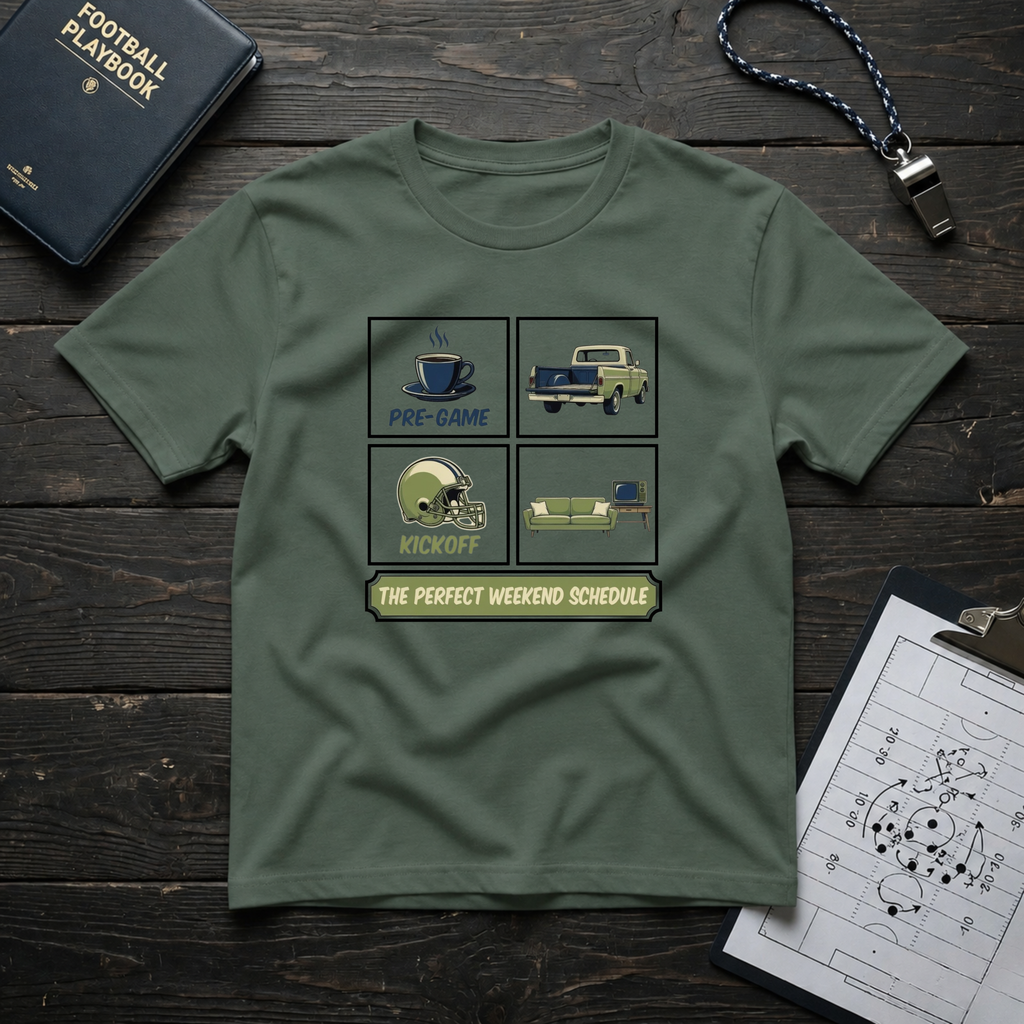The Perfect Weekend Schedule T-Shirt