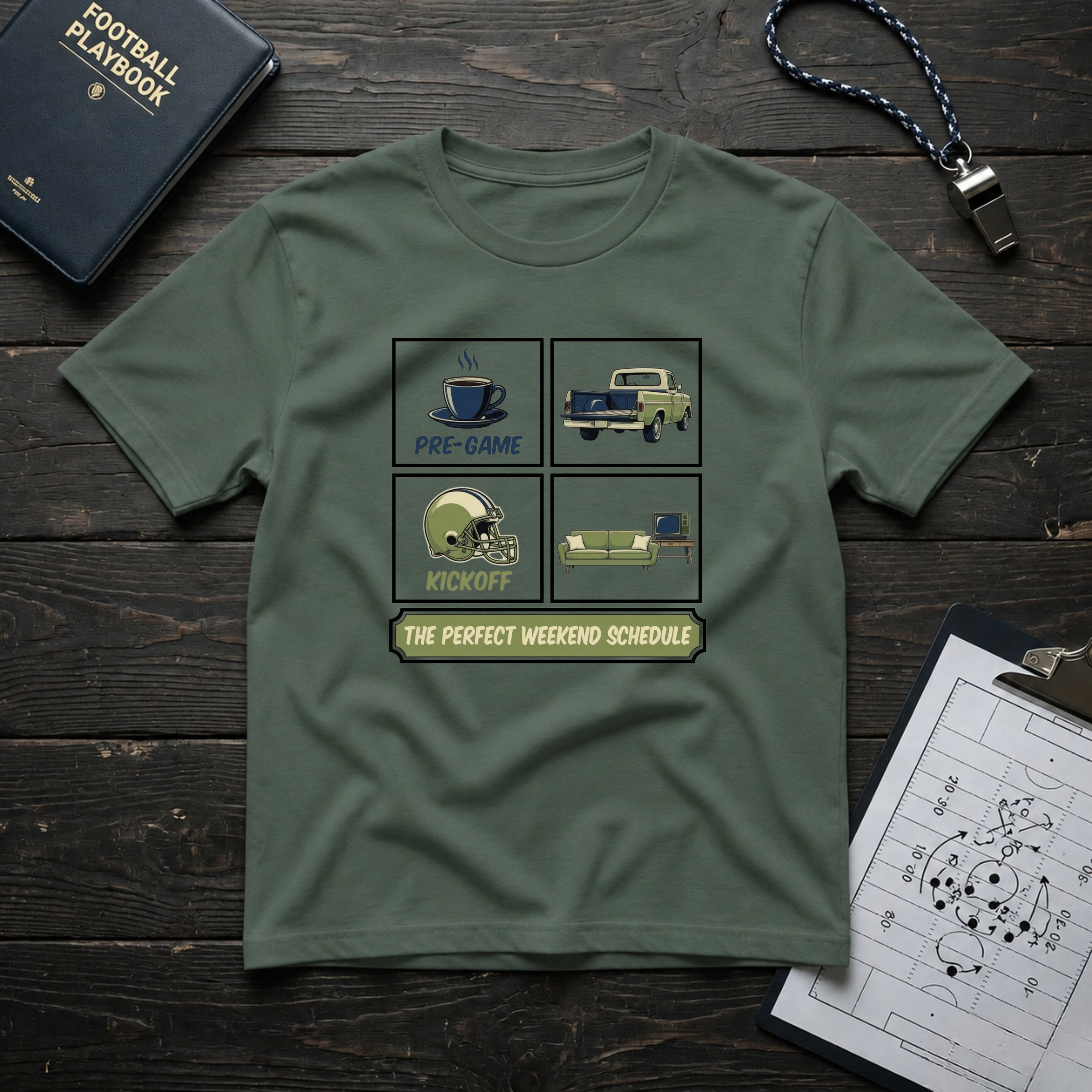 The Perfect Weekend Schedule T-Shirt