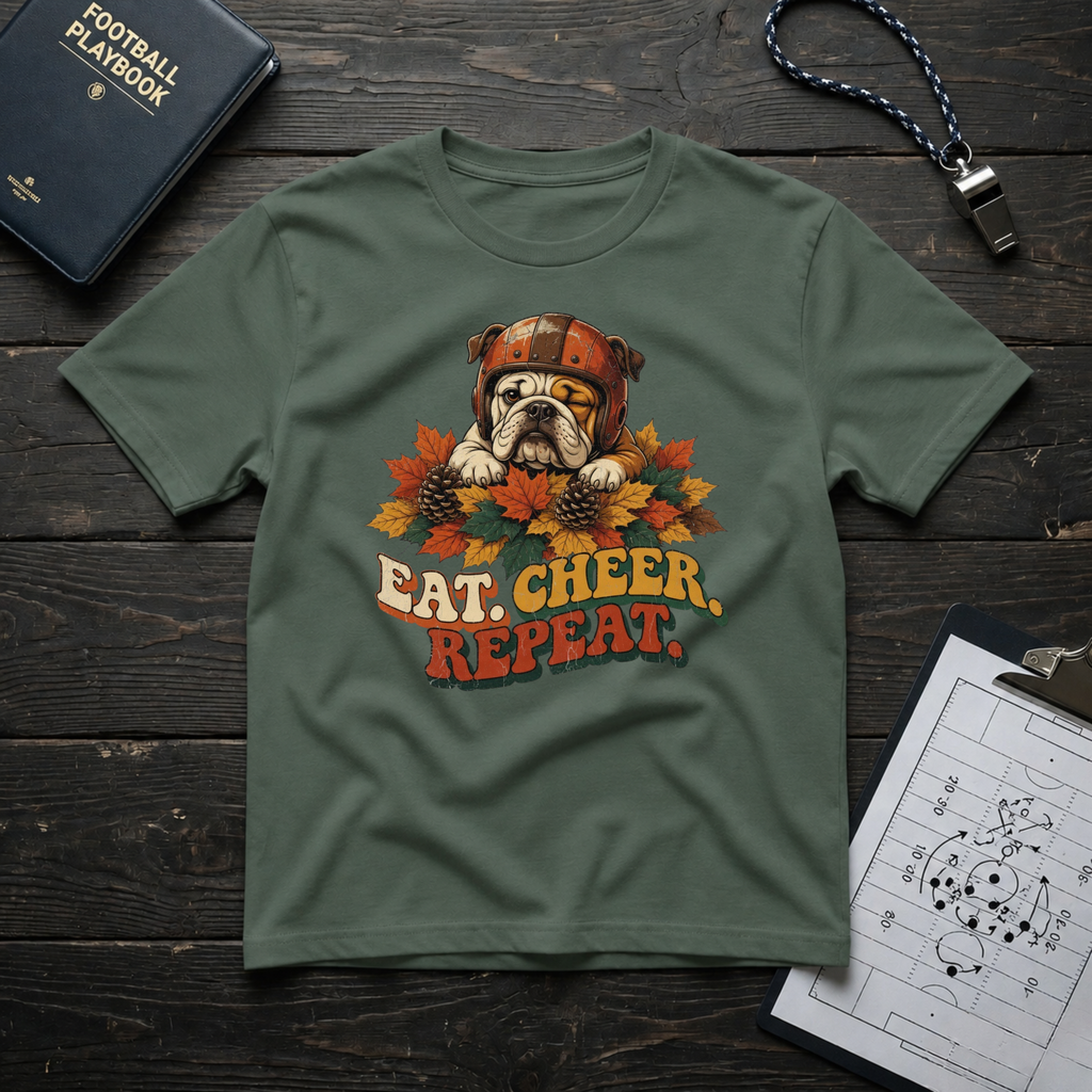Eat. Cheer. Repeat. T-Shirt