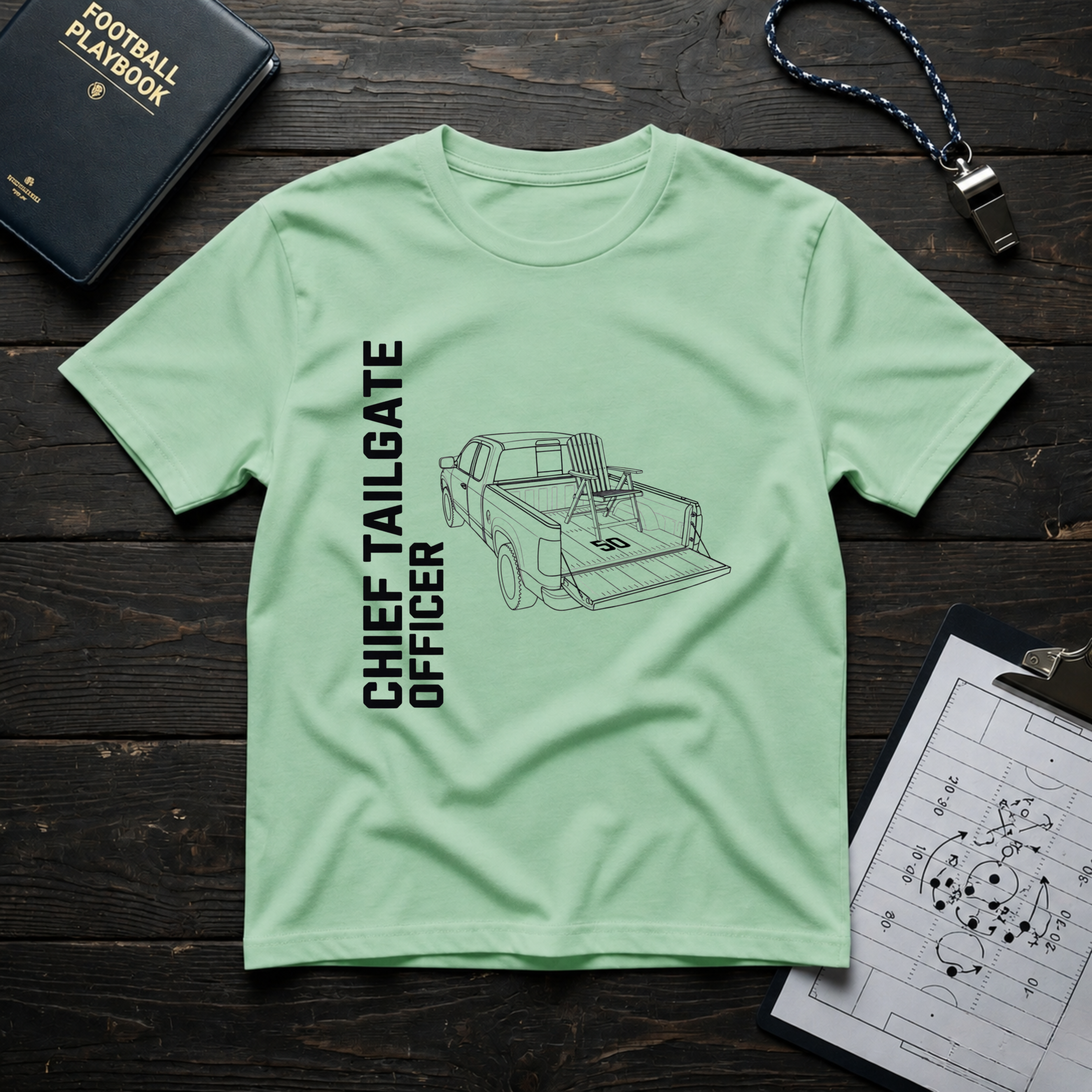 Chief Tailgate Officer T-Shirt