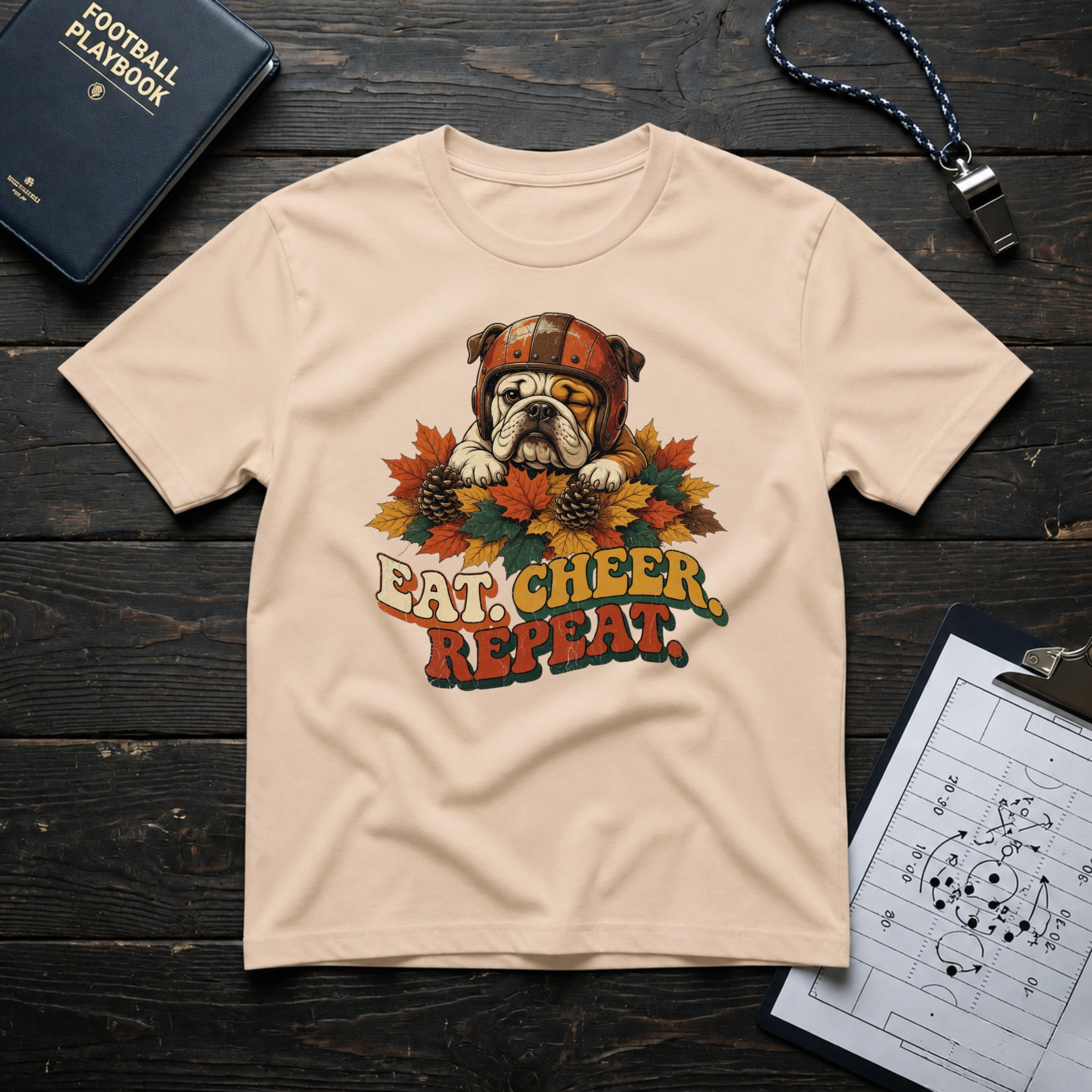 Eat. Cheer. Repeat. T-Shirt