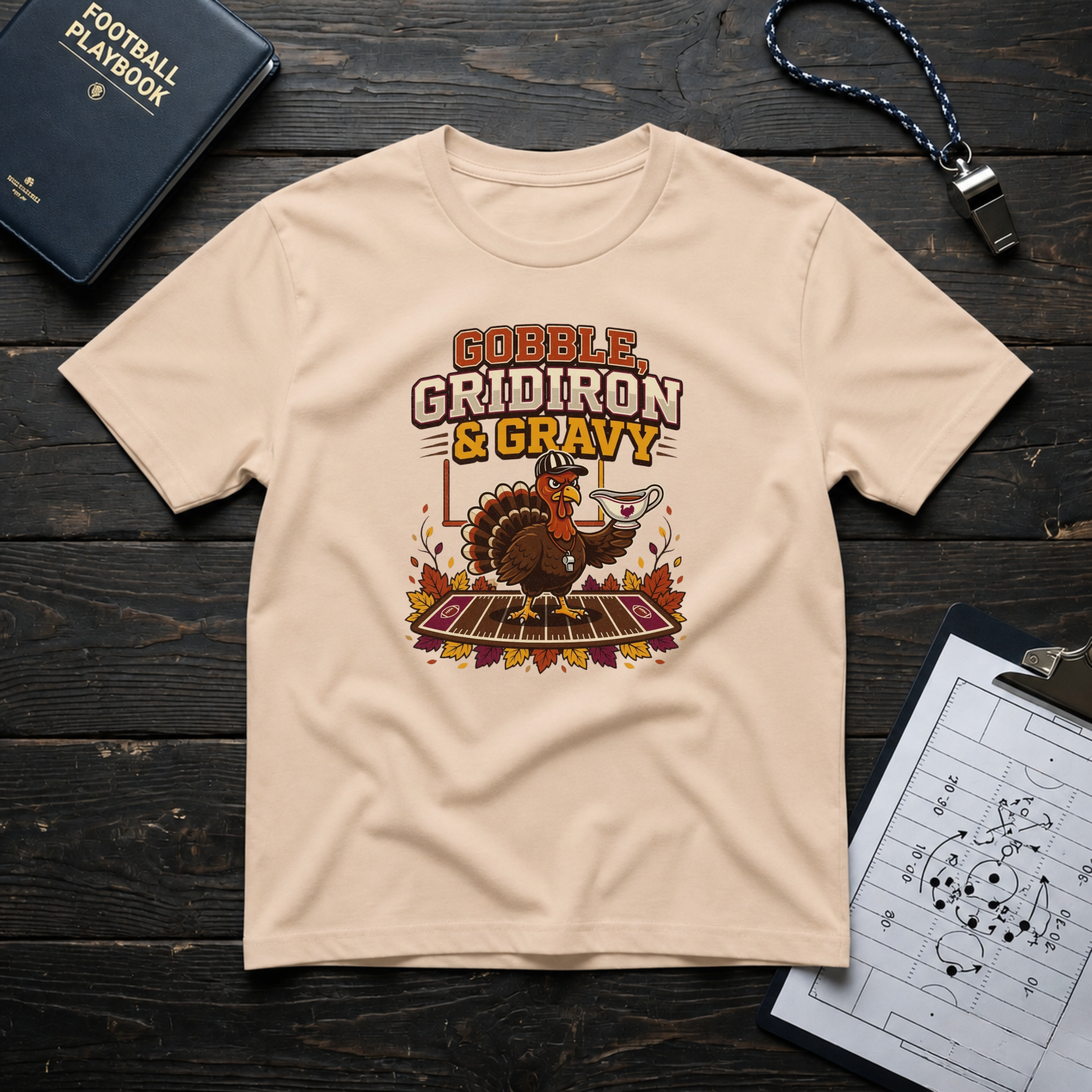 Gobble, Gridiron & Gravy T-Shirt